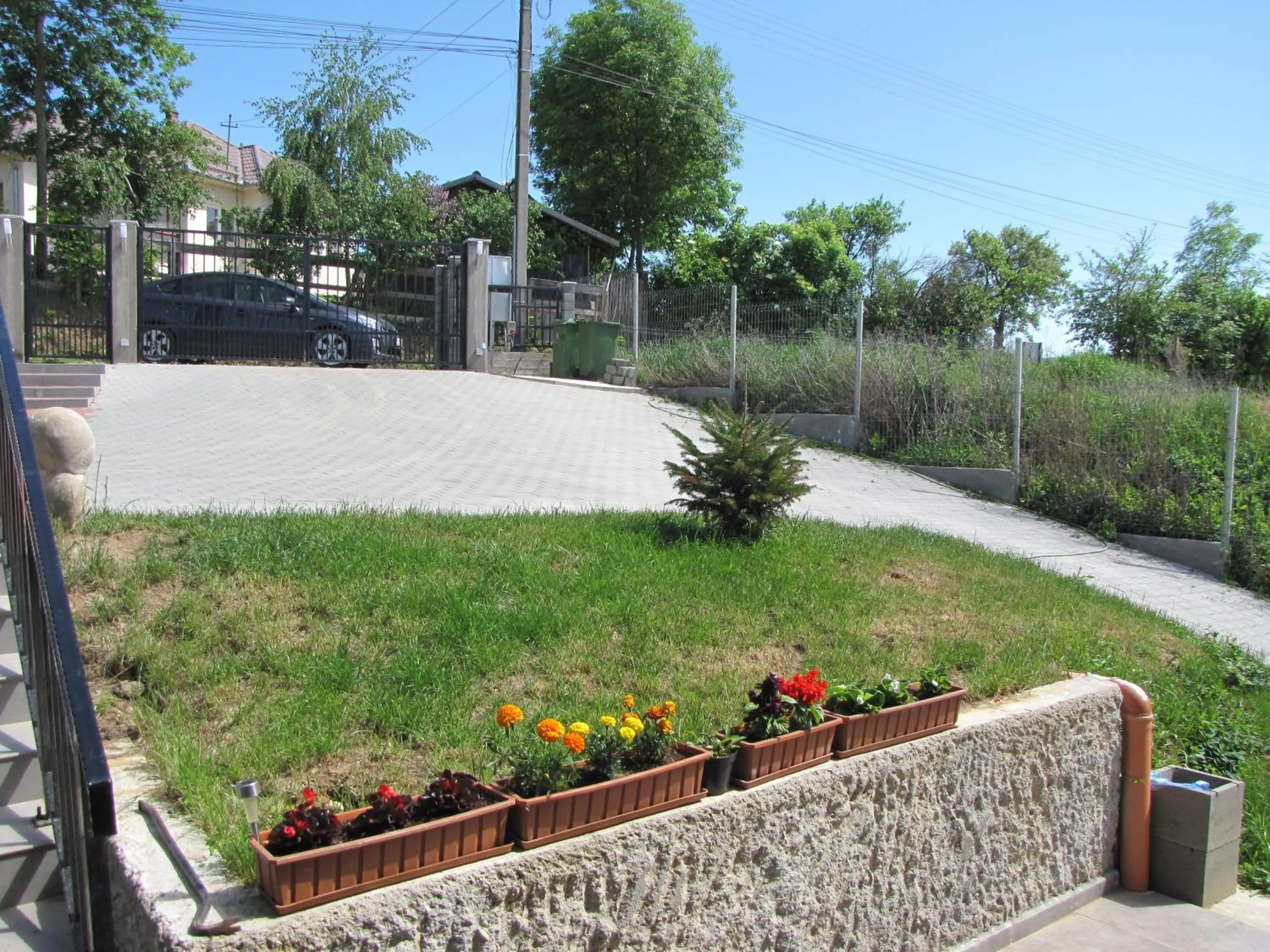 Patio in Agropensiunea Maris