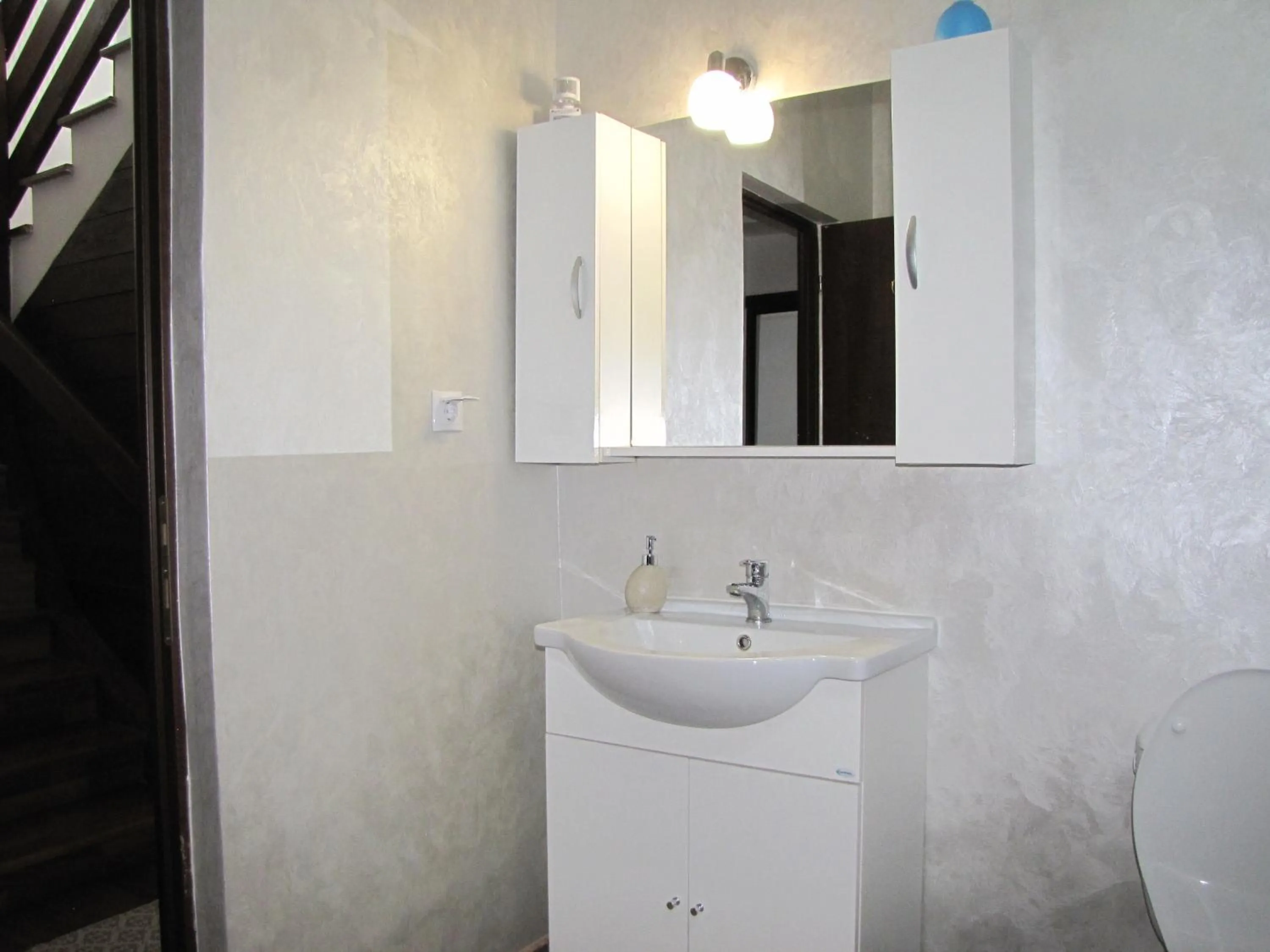 Bathroom in Agropensiunea Maris