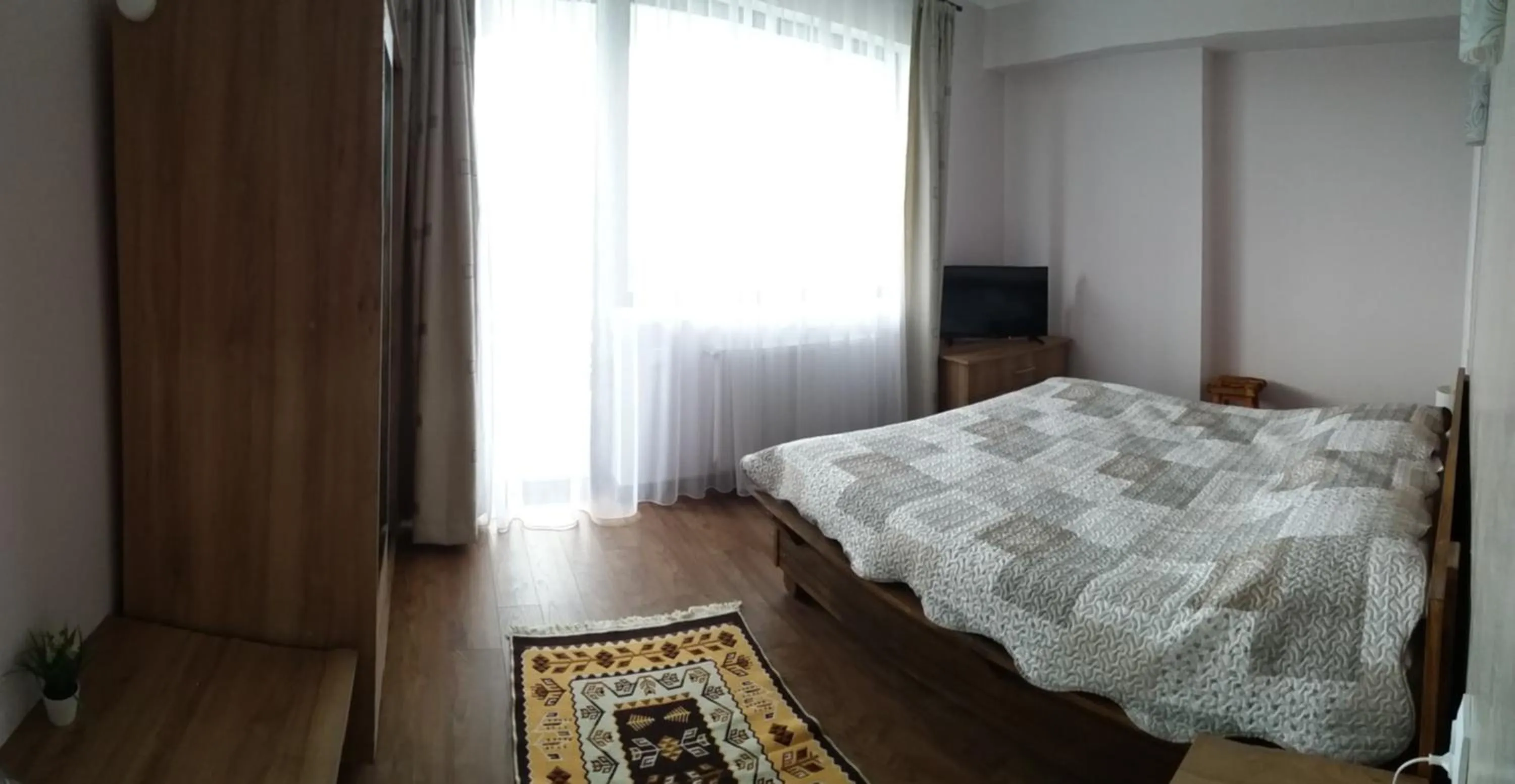 Bed in Agropensiunea Maris