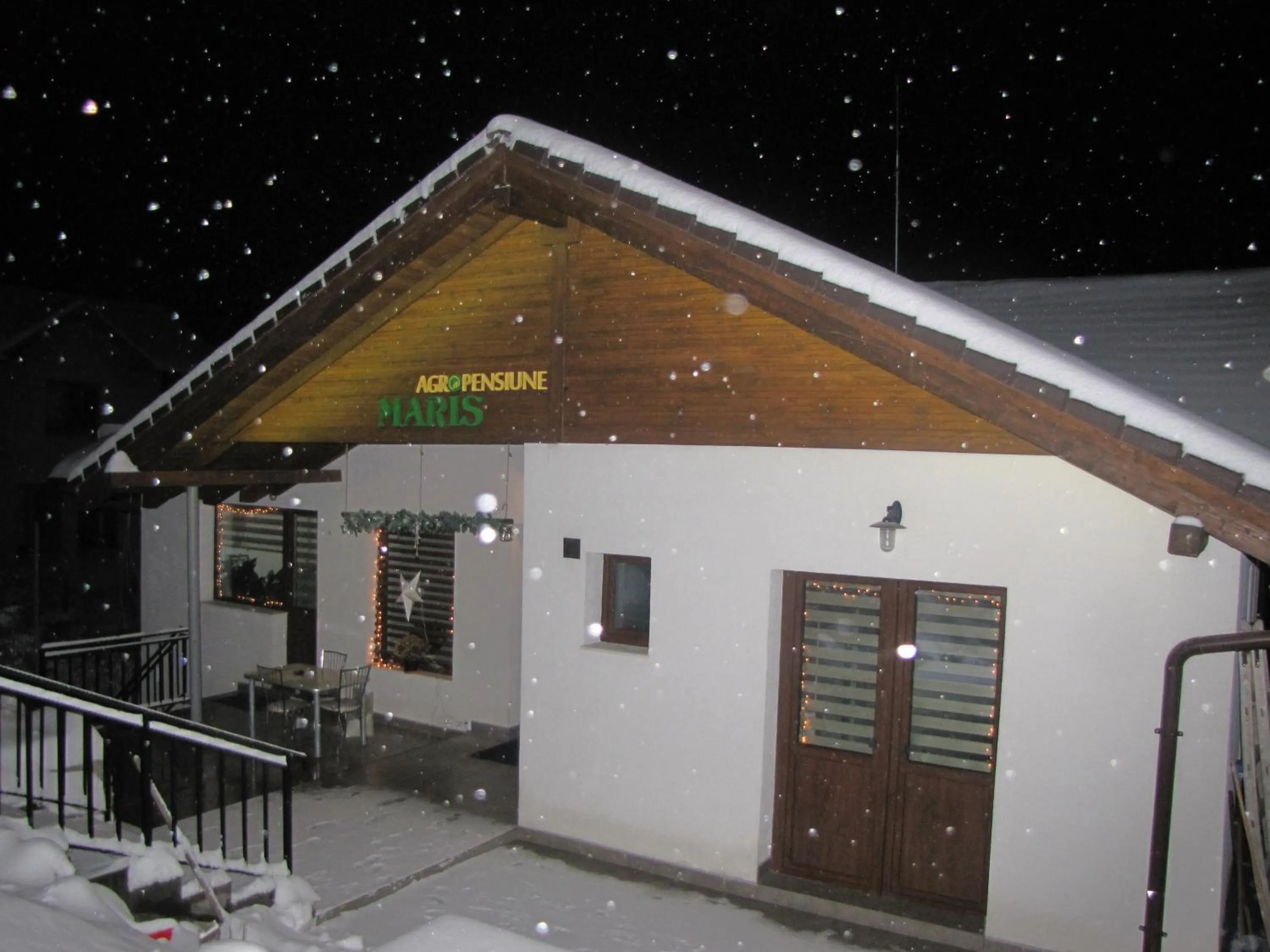 Patio in Agropensiunea Maris