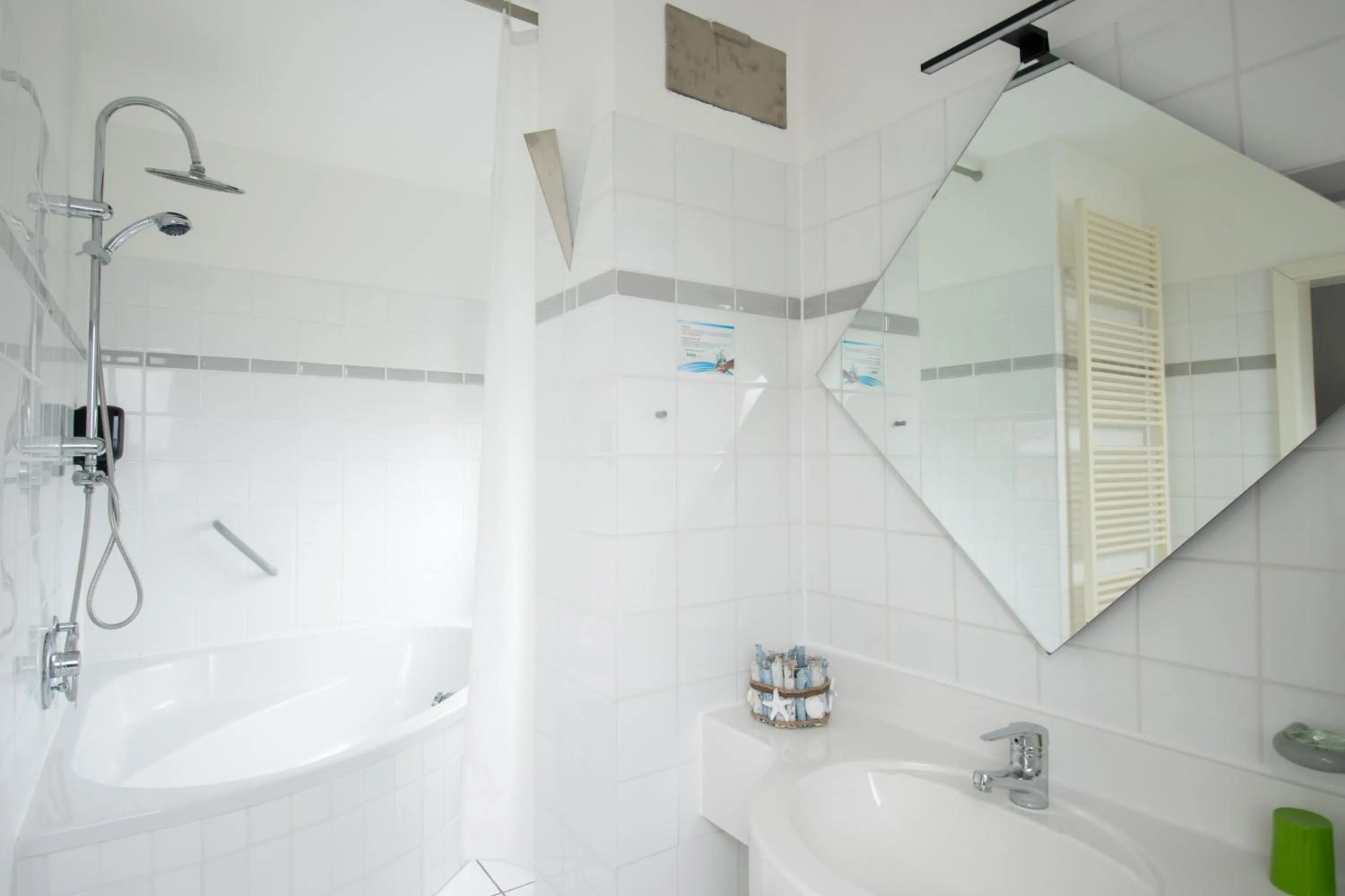 Bathroom in Inselhotel kleiner Bodden