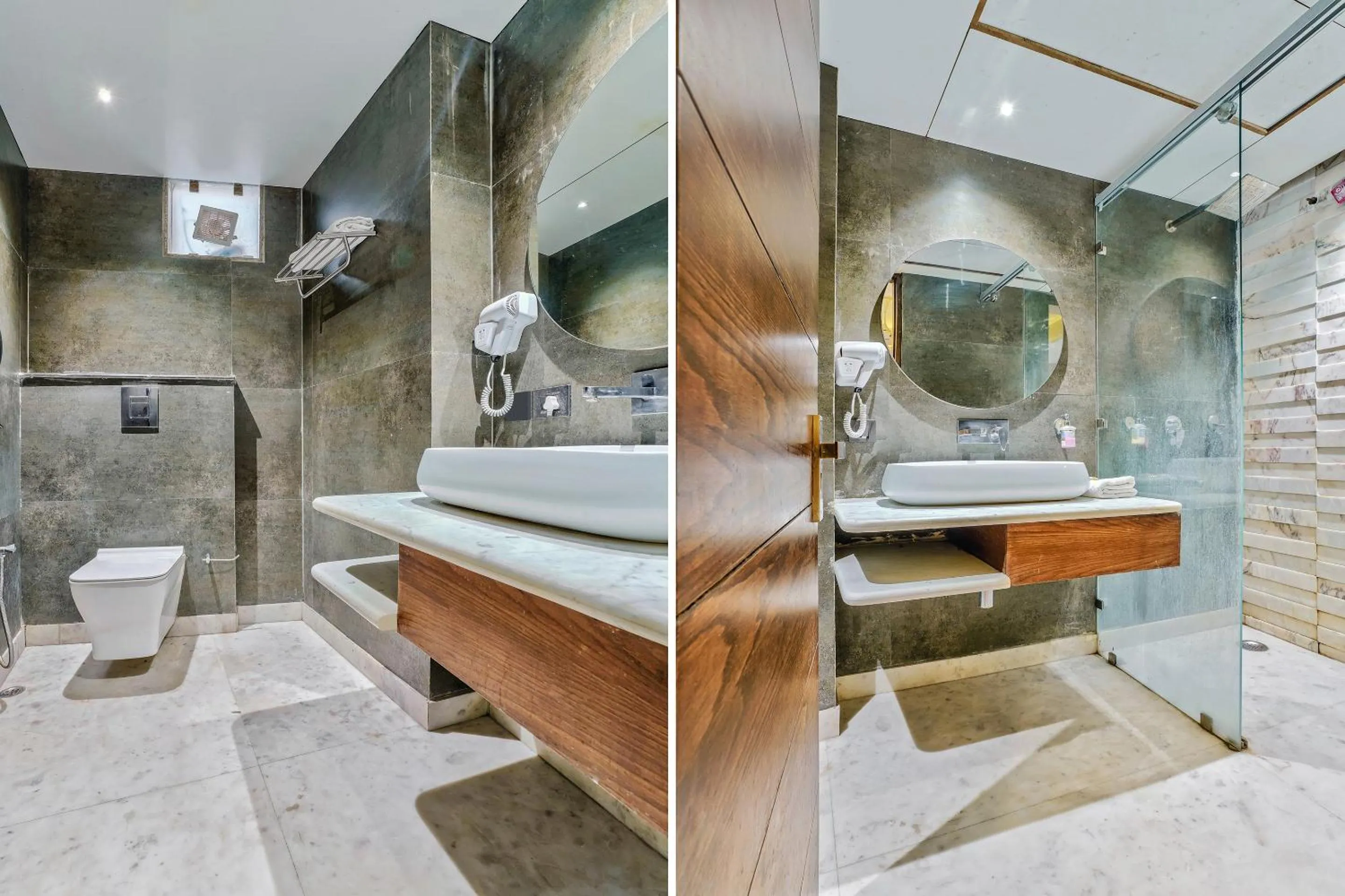 Shower, Bathroom in Staybook Hotel Nitya Maharani, Free Airport Pickup