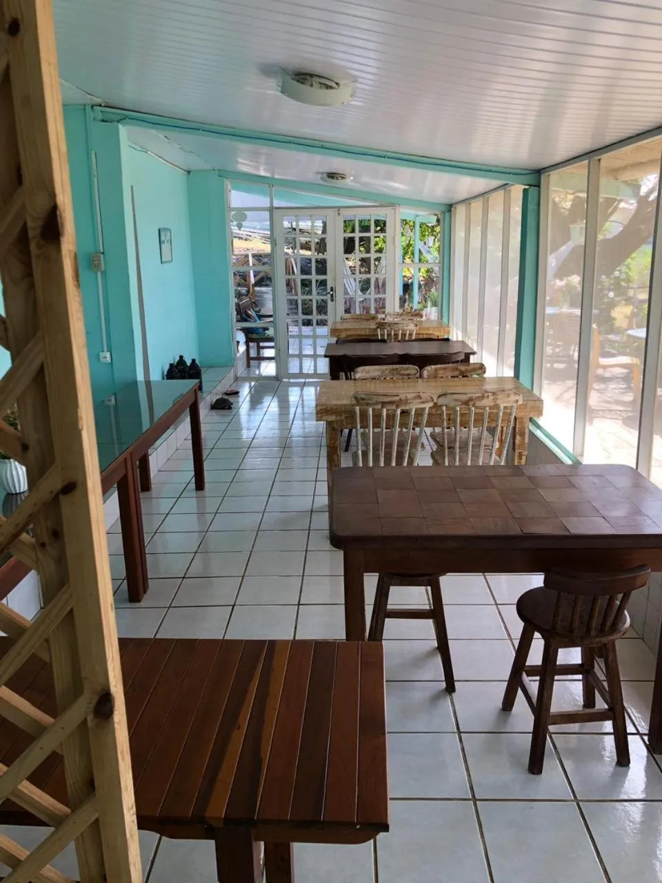 Dining area in Pousada Canto do Boldró