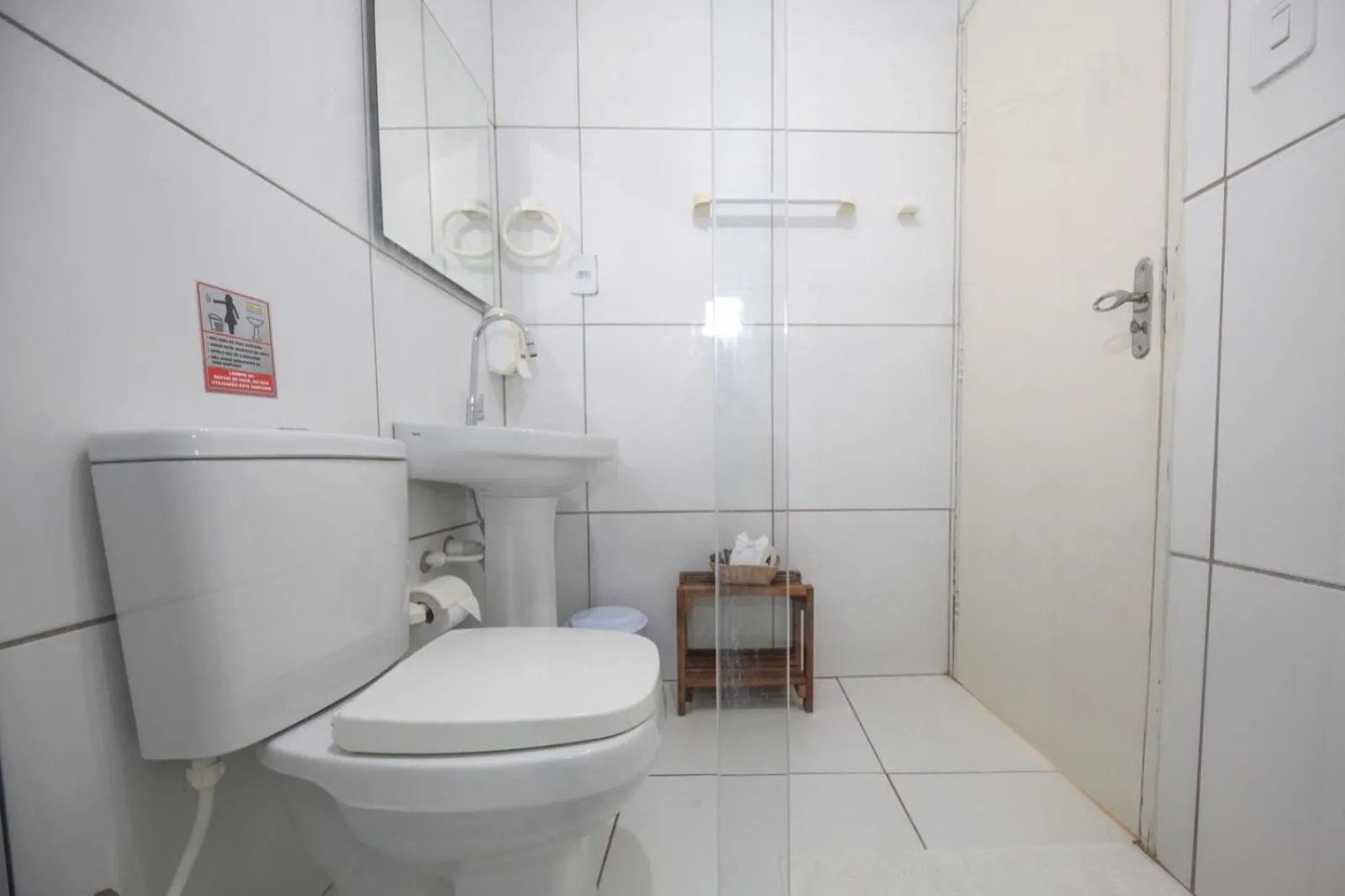 Bathroom in Pousada Canto do Boldró