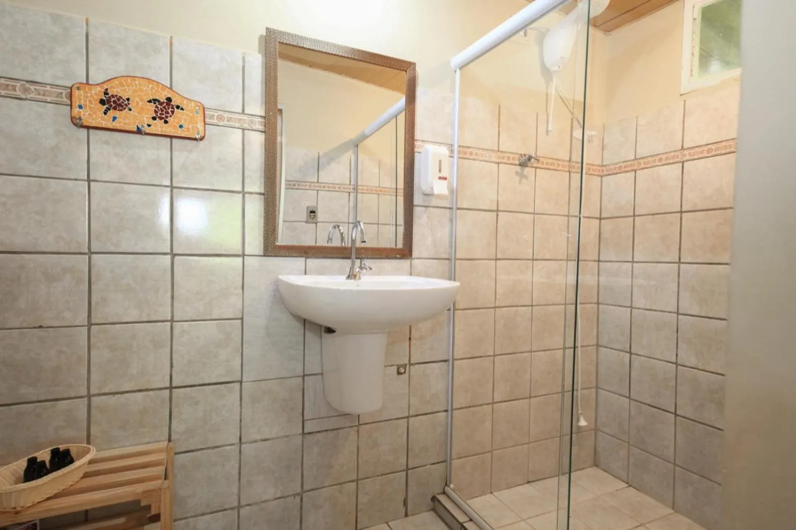 Bathroom in Pousada Canto do Boldró