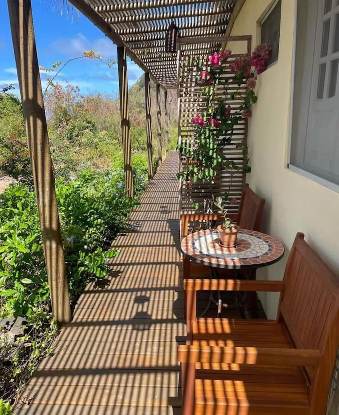 Garden in Pousada Canto do Boldró