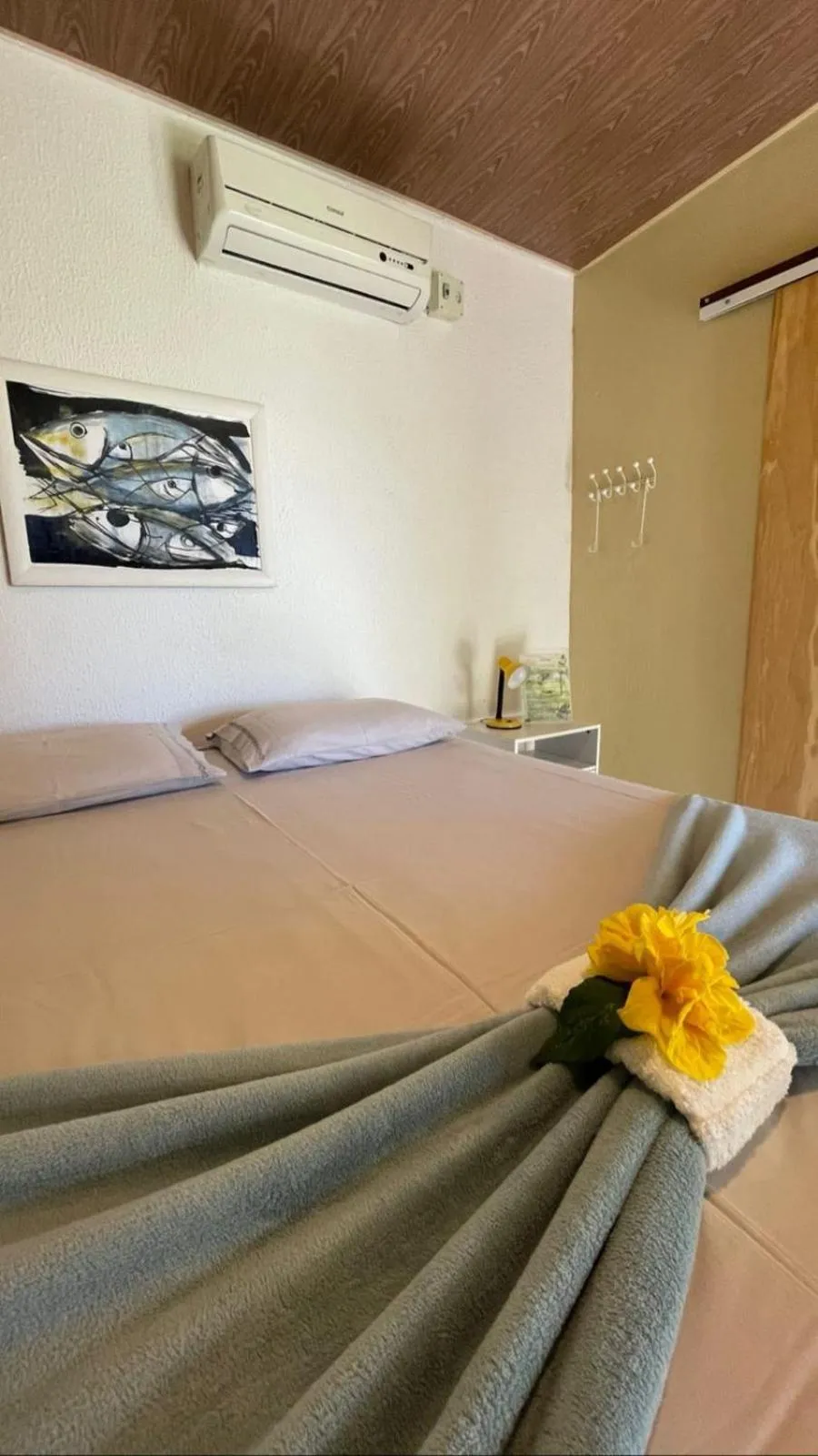 Photo of the whole room, Bed in Pousada Canto do Boldró