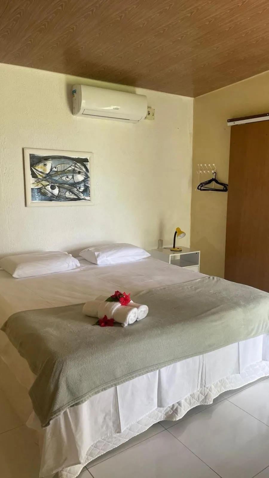 Photo of the whole room, Bed in Pousada Canto do Boldró