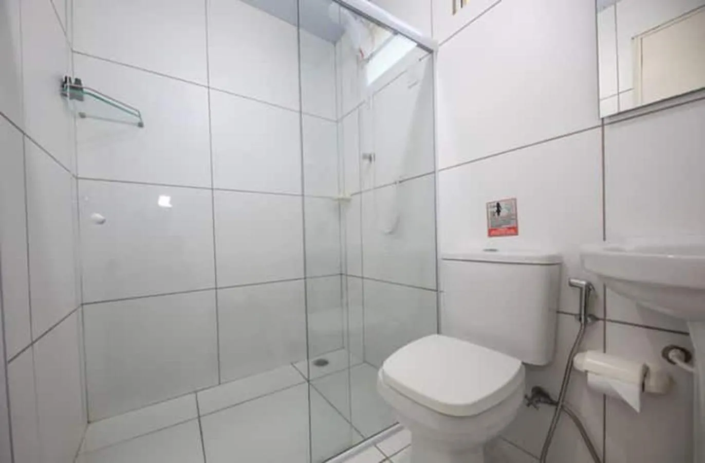 Bathroom in Pousada Canto do Boldró