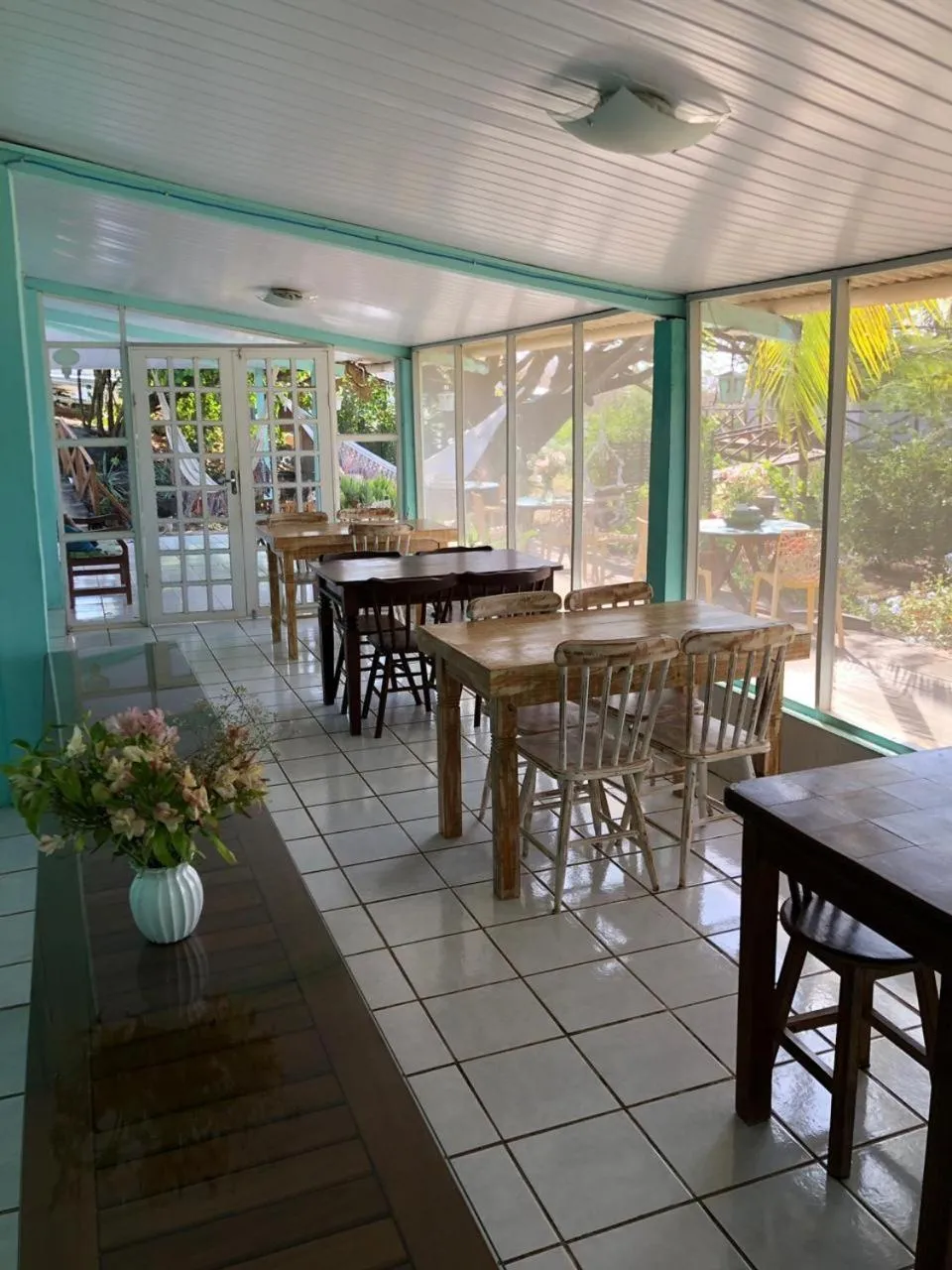 Dining area in Pousada Canto do Boldró