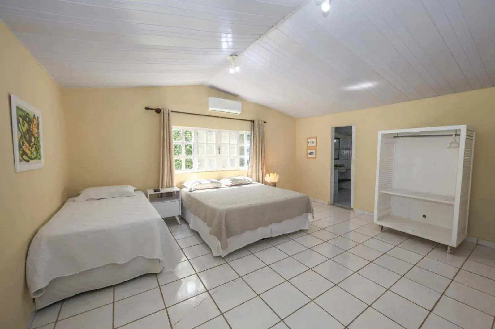 Triple Room in Pousada Canto do Boldró Triple Room in Pousada Canto do Boldró