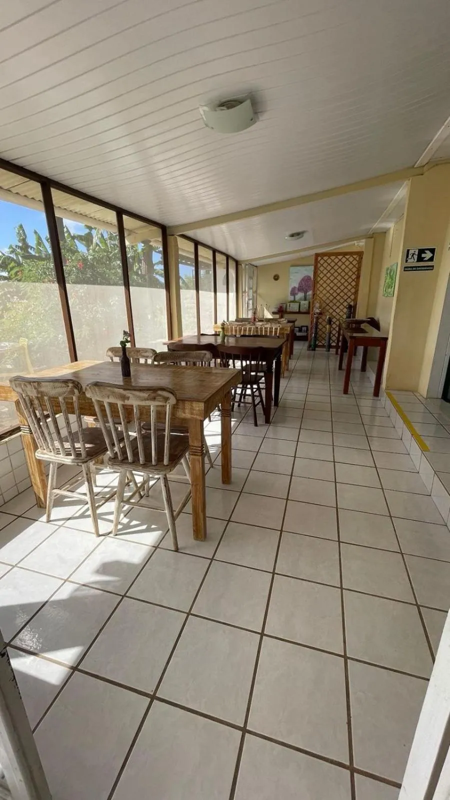 Dining area in Pousada Canto do Boldró