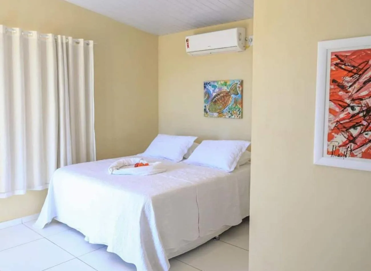 Photo of the whole room, Bed in Pousada Canto do Boldró