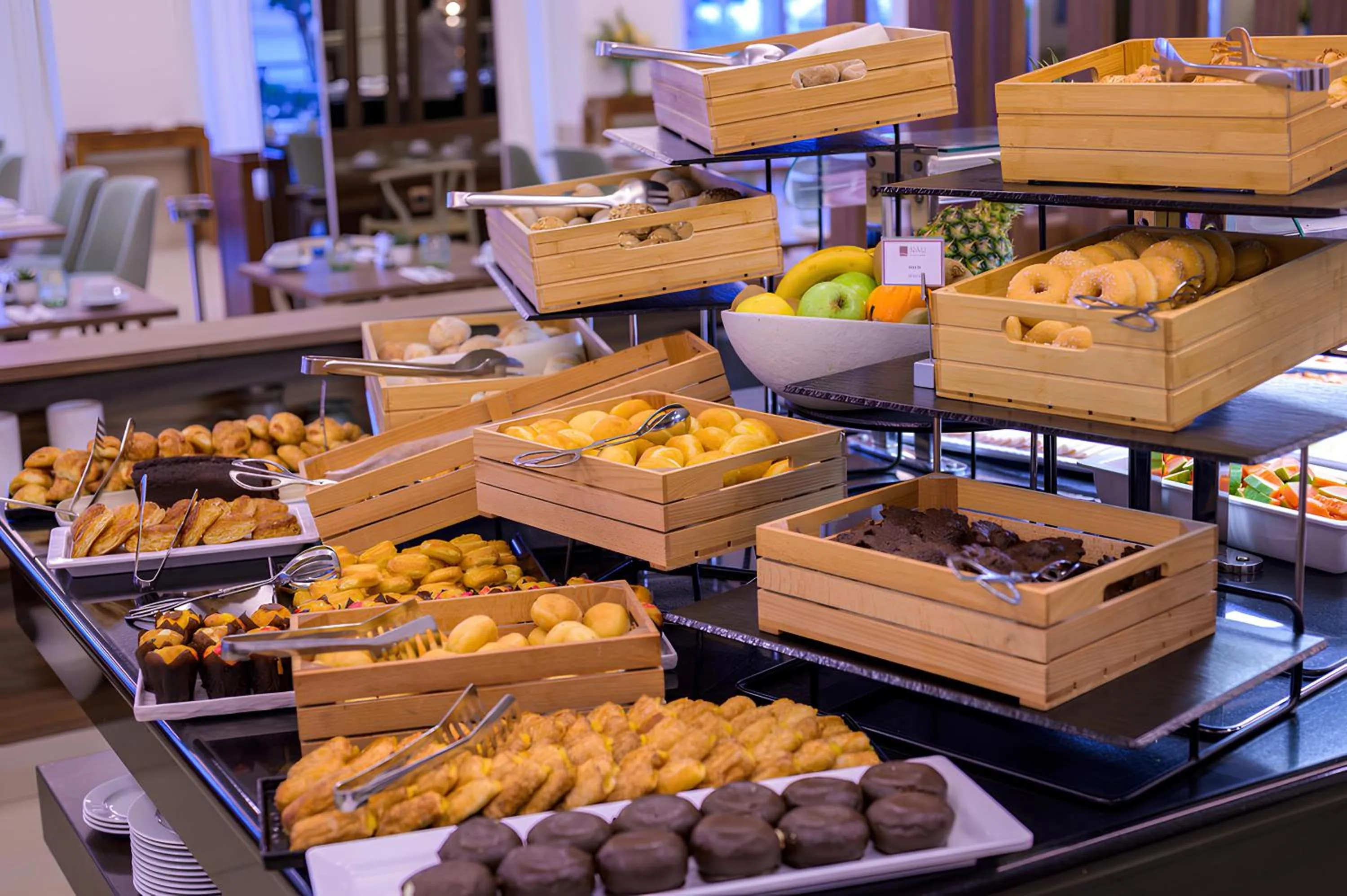 Buffet breakfast in NAU Sao Rafael Suites - All Inclusive