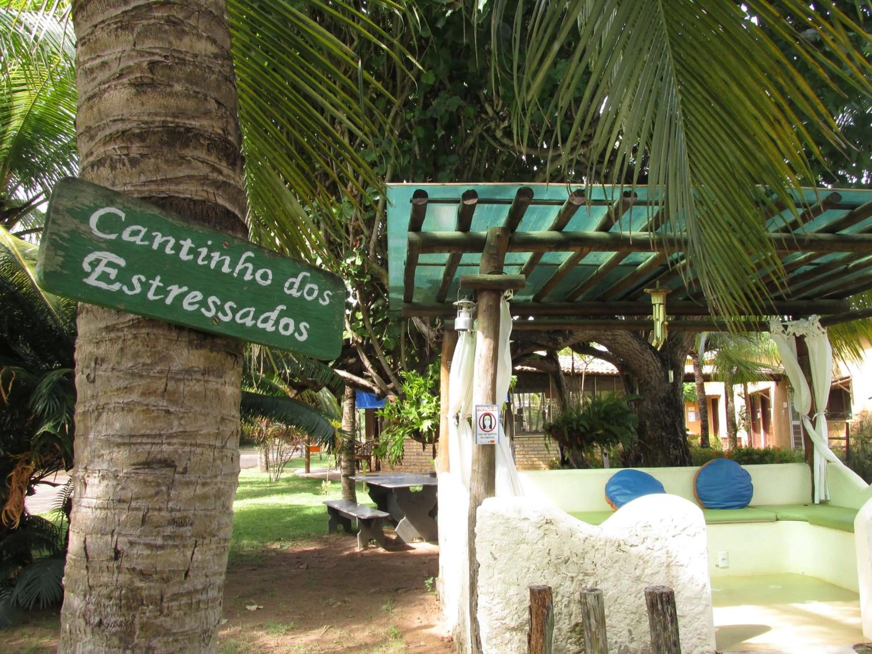 Garden in Hotel Enseada Maracajaú