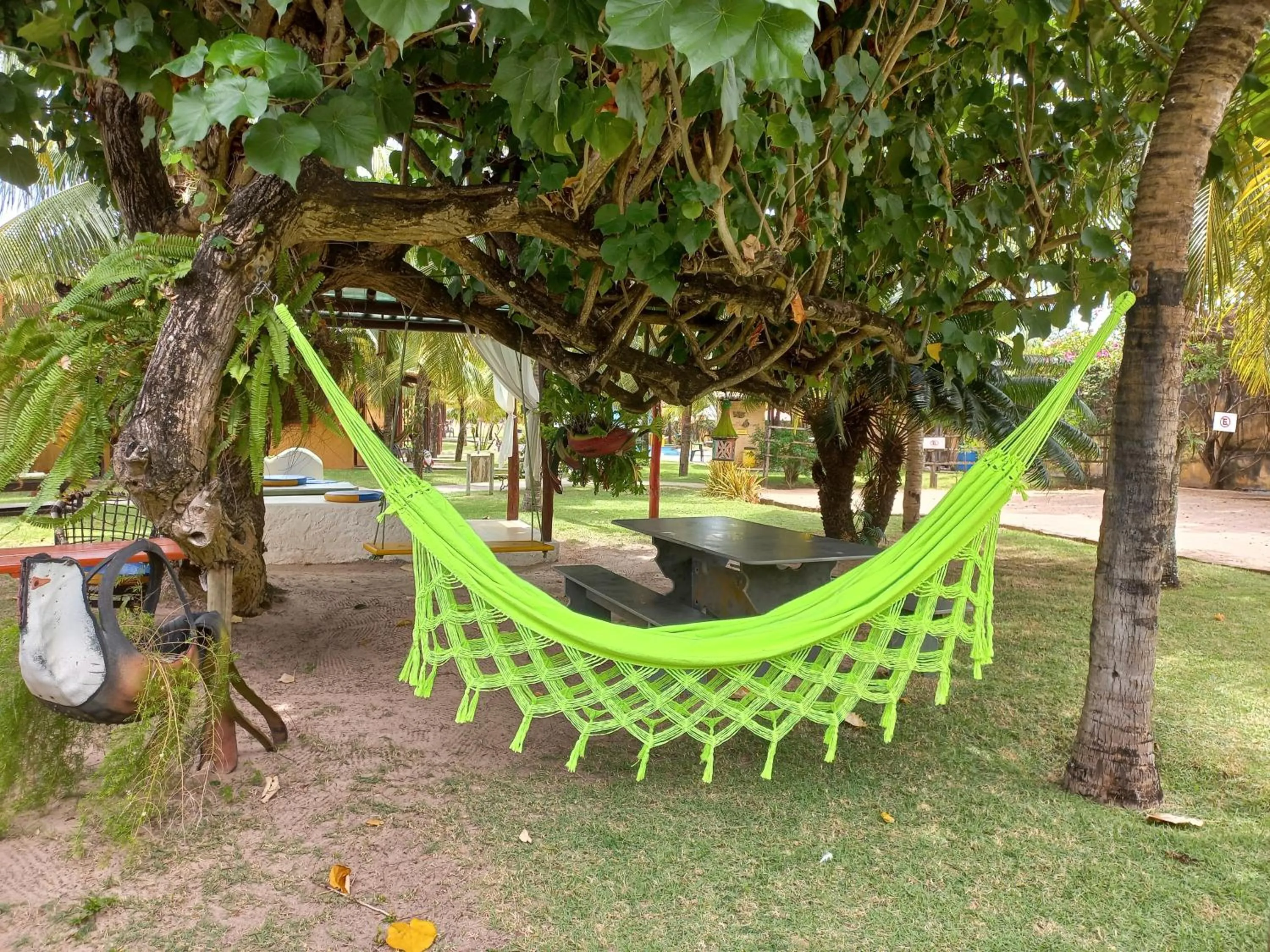 Garden view in Hotel Enseada Maracajaú