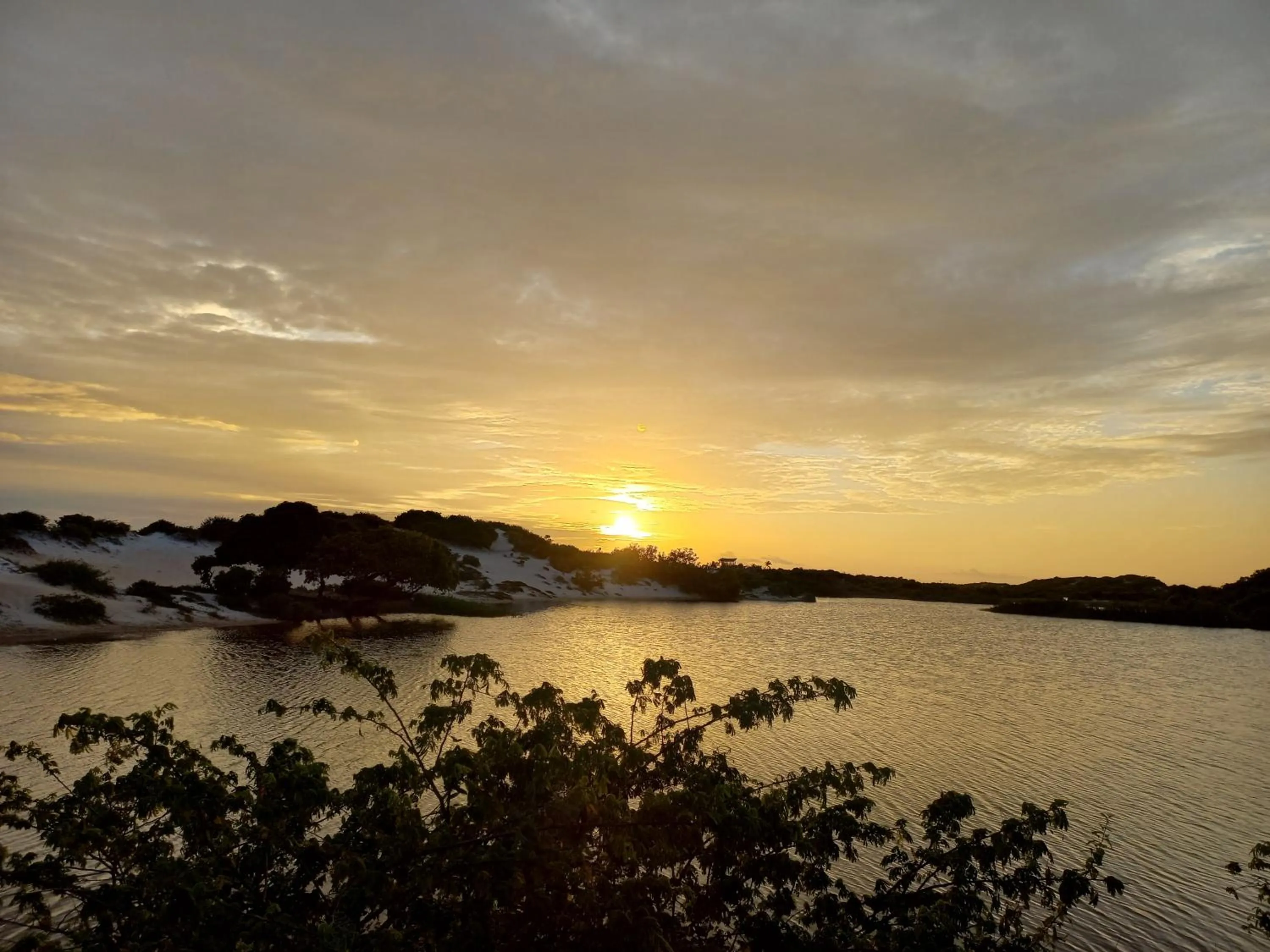 Sunset in Hotel Enseada Maracajaú