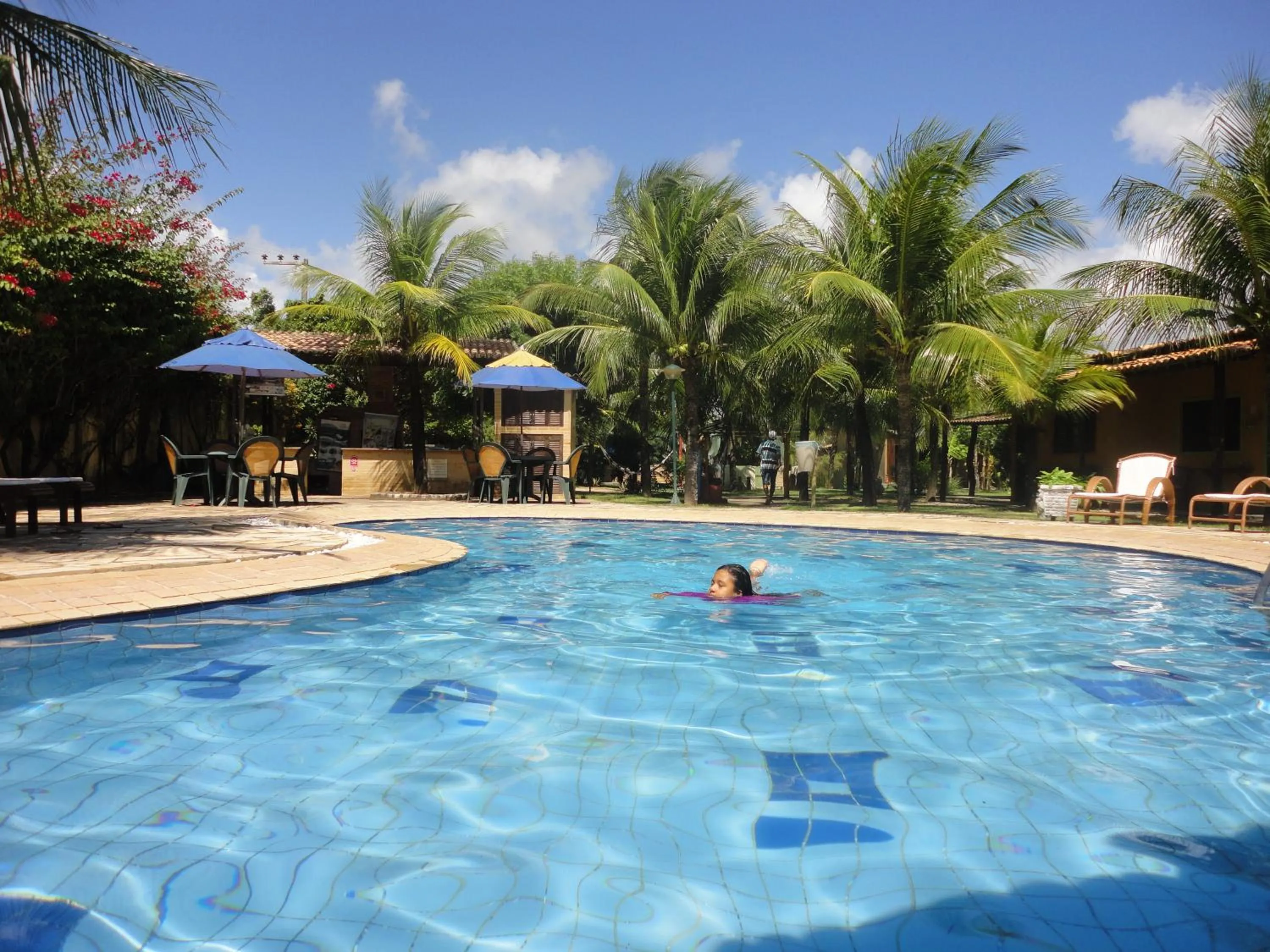 On site in Hotel Enseada Maracajaú