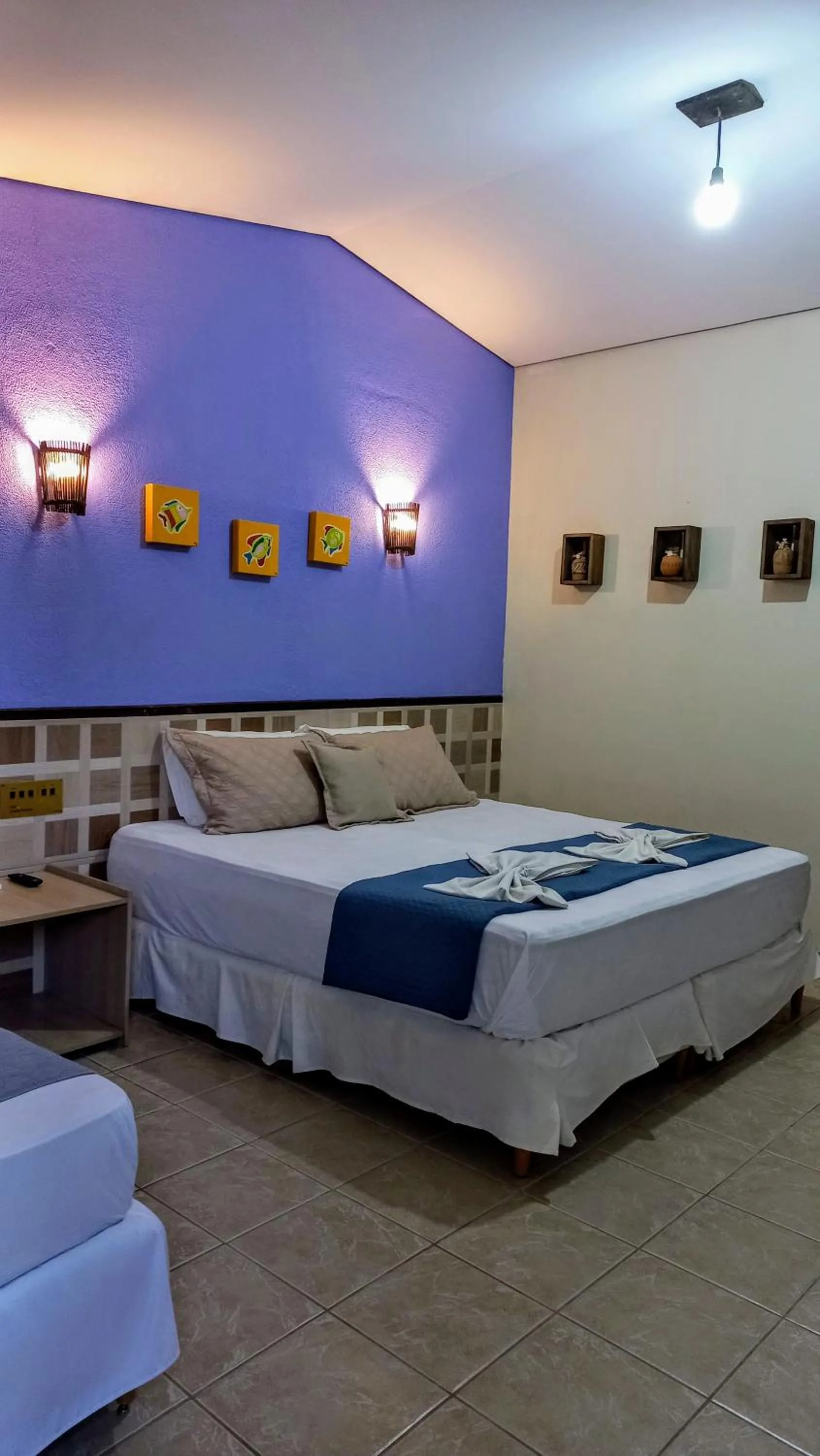 Bedroom, Bed in Hotel Enseada Maracajaú