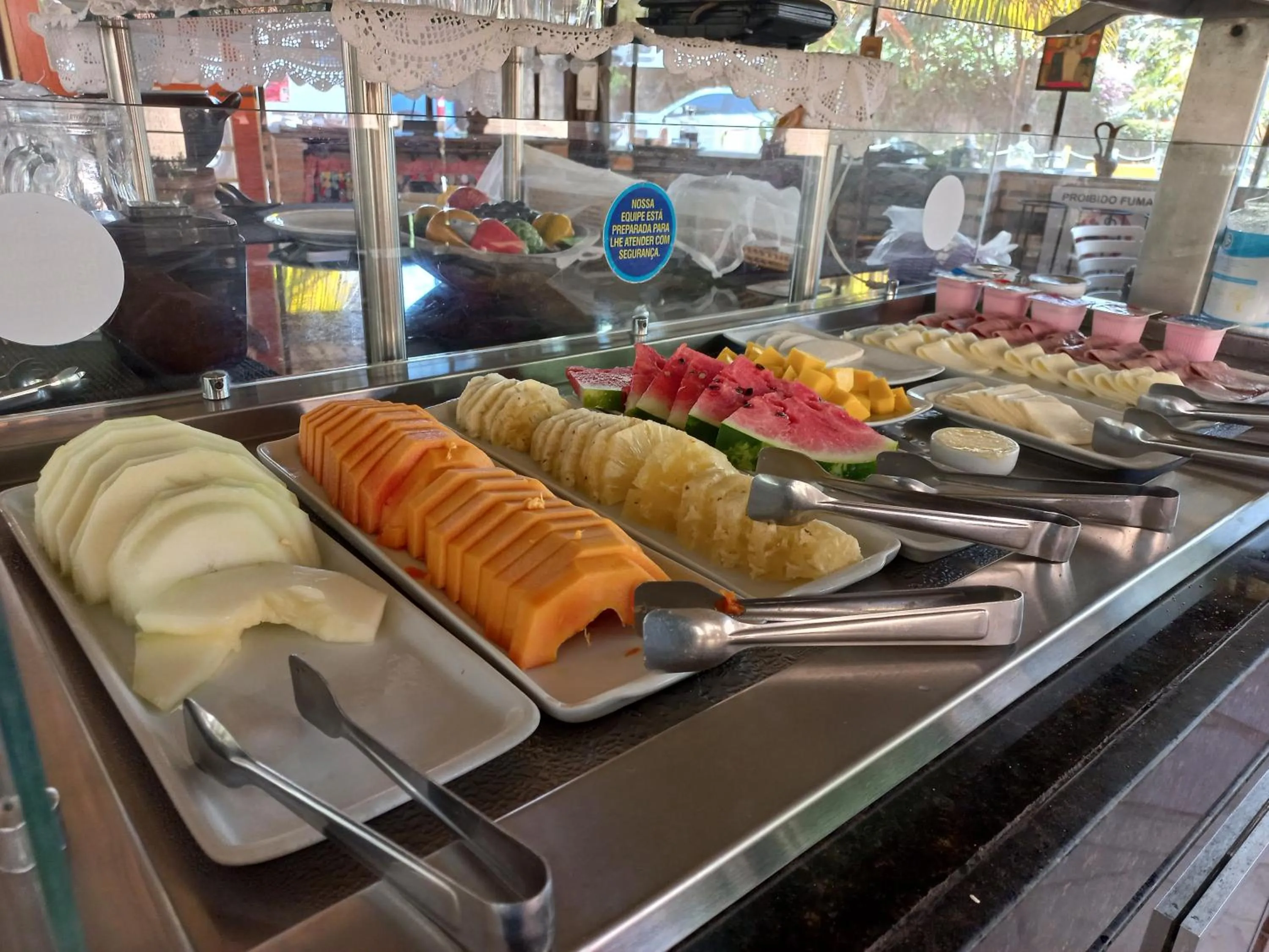 Breakfast in Hotel Enseada Maracajaú
