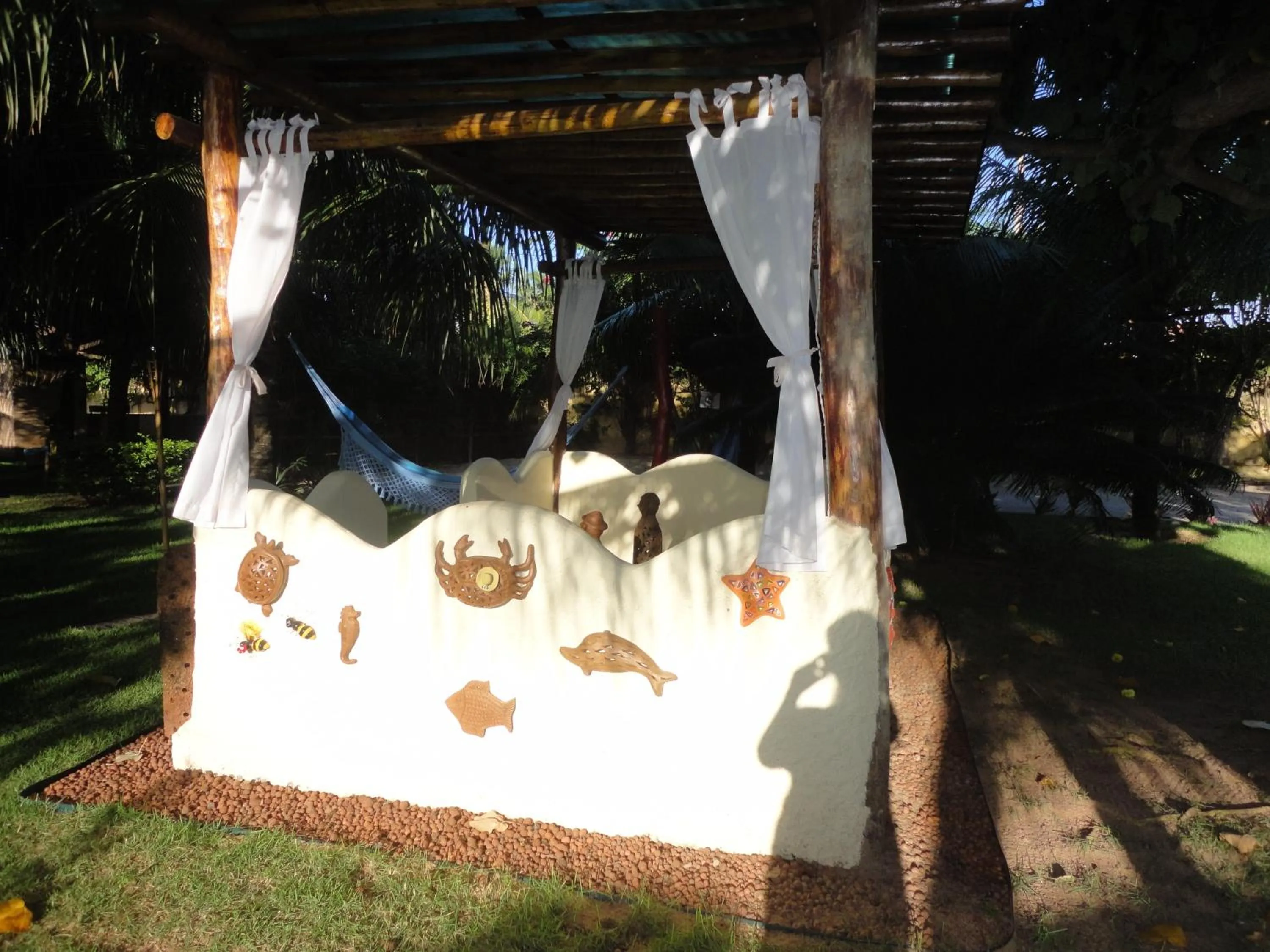 Garden in Hotel Enseada Maracajaú
