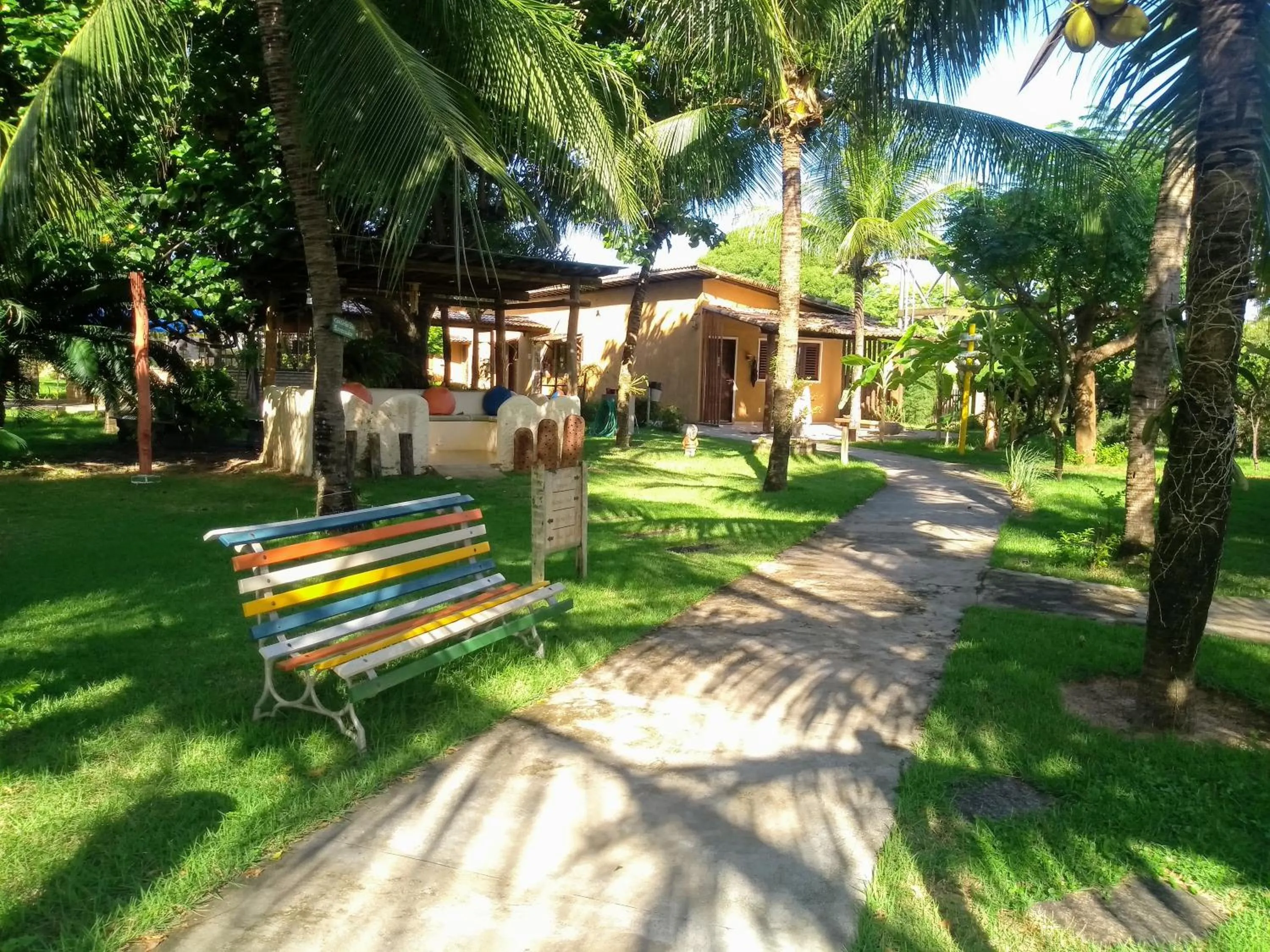 Garden in Hotel Enseada Maracajaú