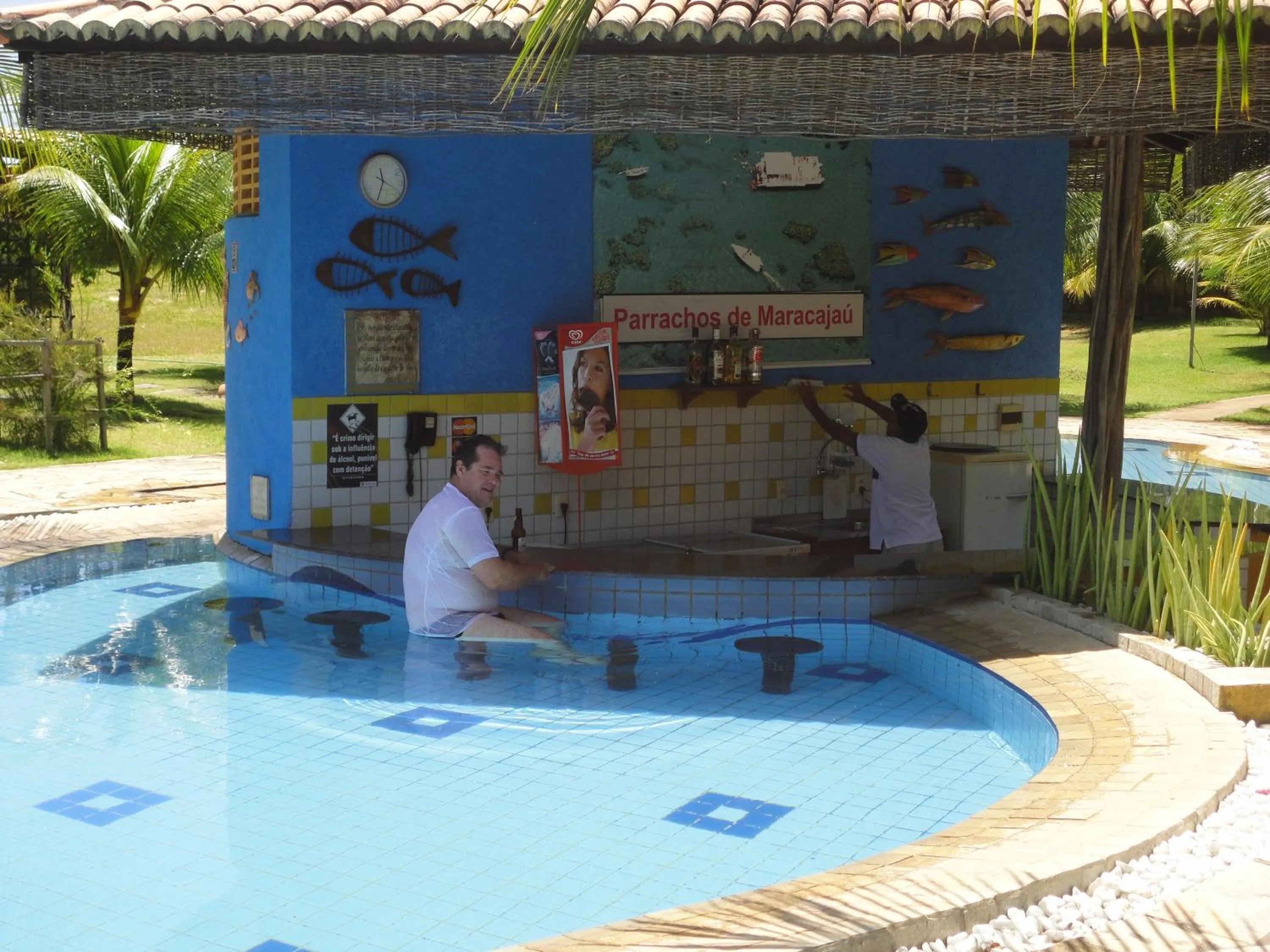 On site in Hotel Enseada Maracajaú