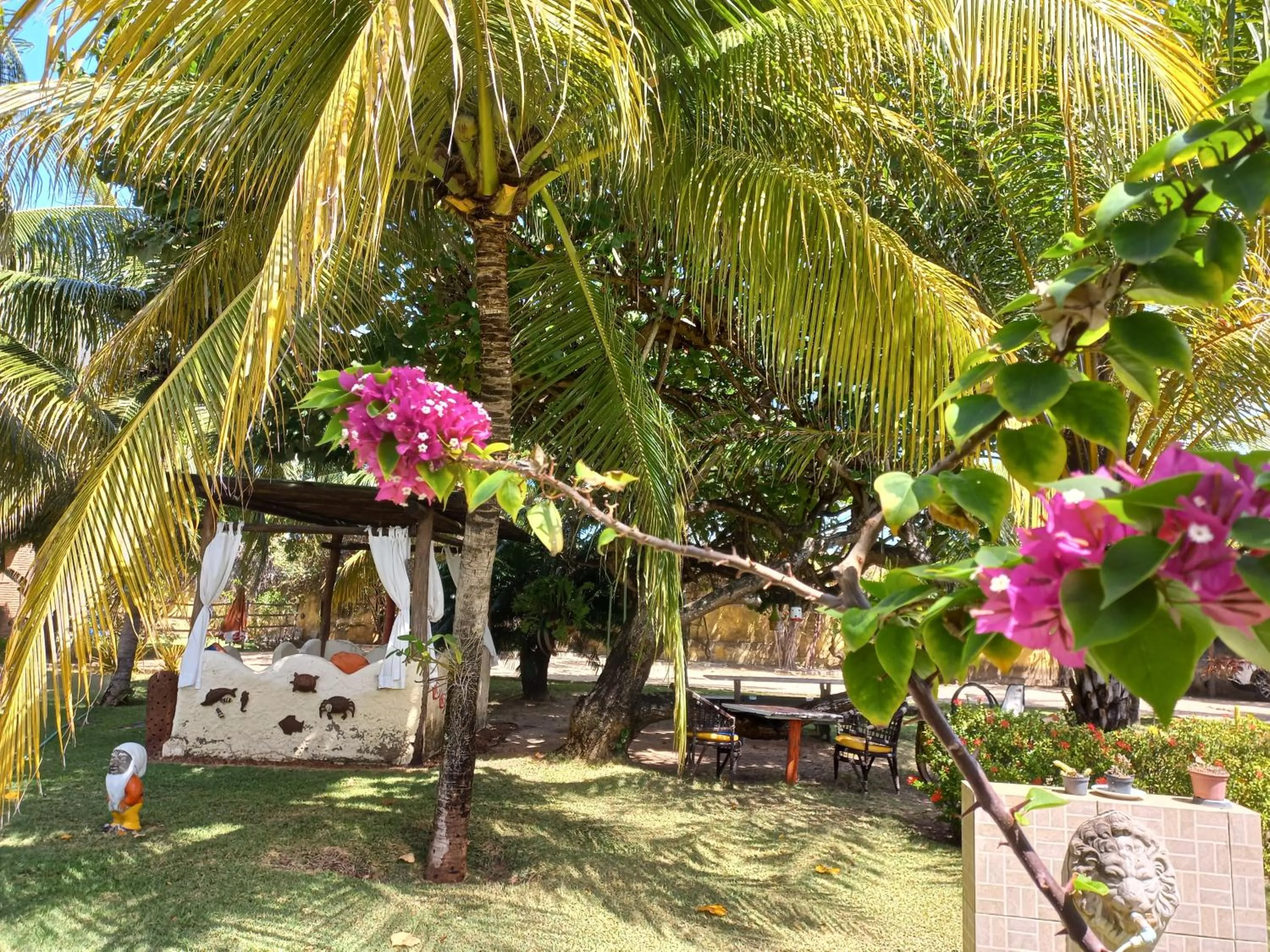 Garden in Hotel Enseada Maracajaú