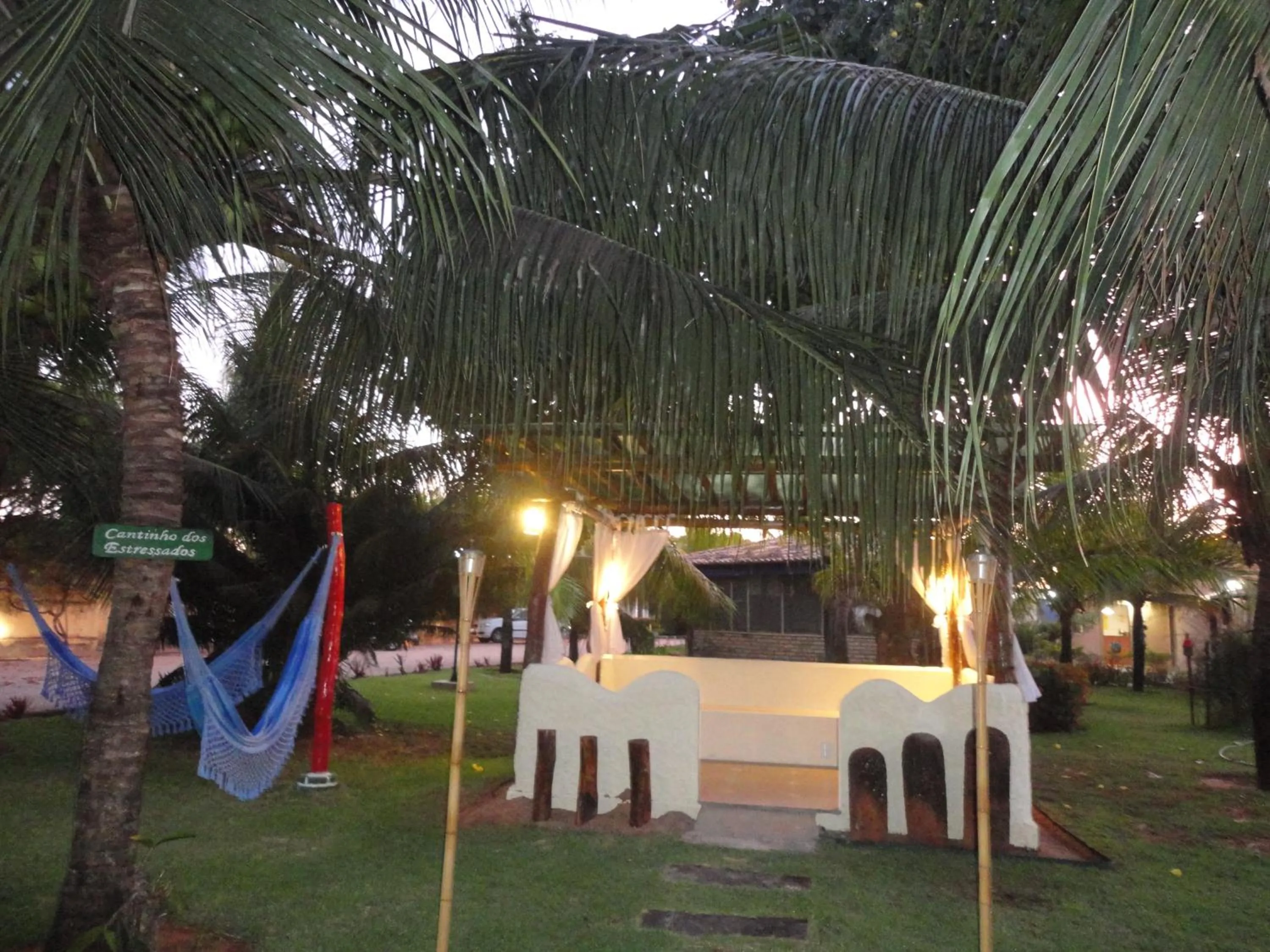 Garden in Hotel Enseada Maracajaú