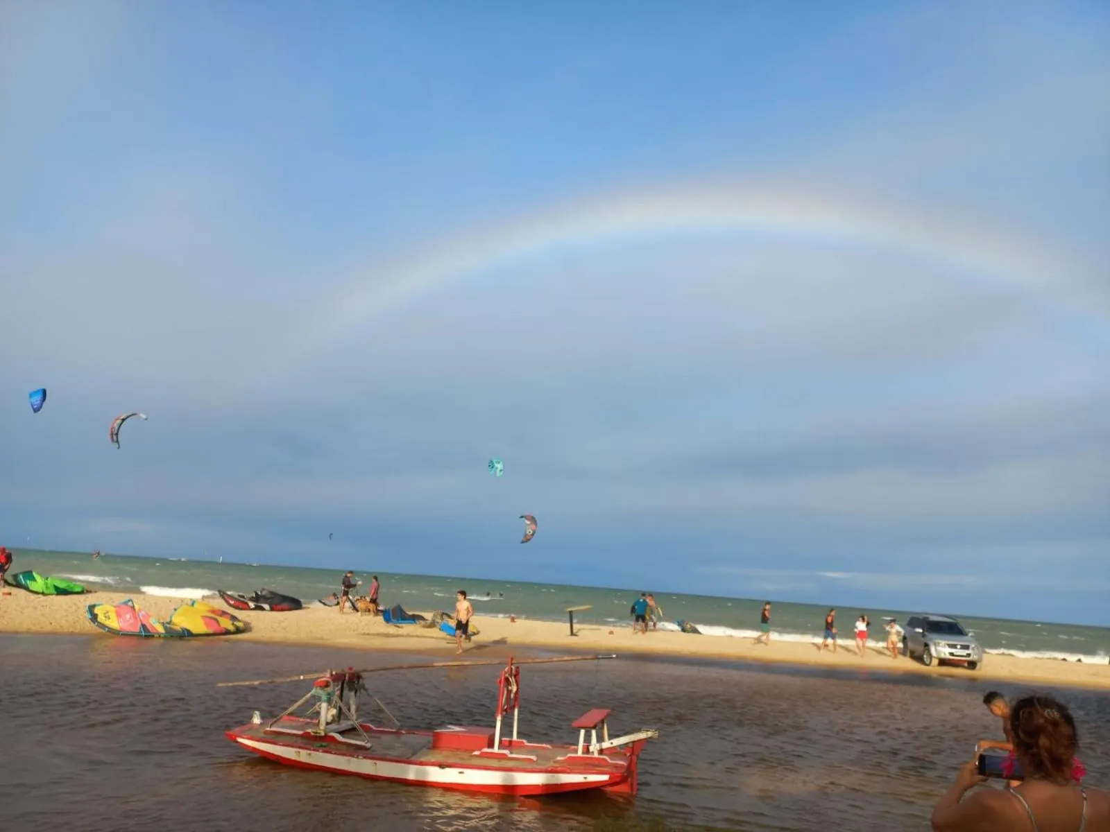 Windsurfing in Hotel Enseada Maracajaú