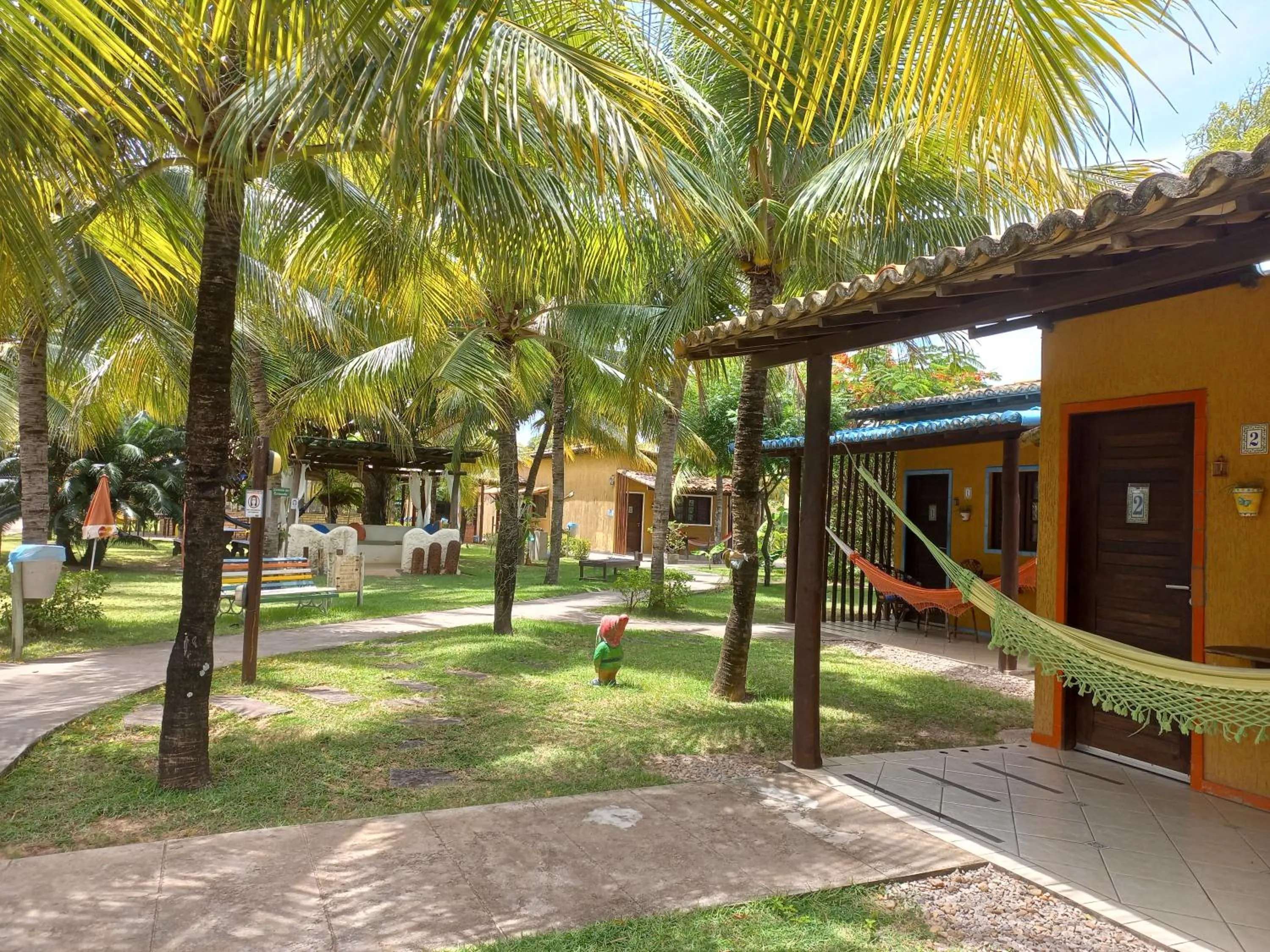 Garden in Hotel Enseada Maracajaú