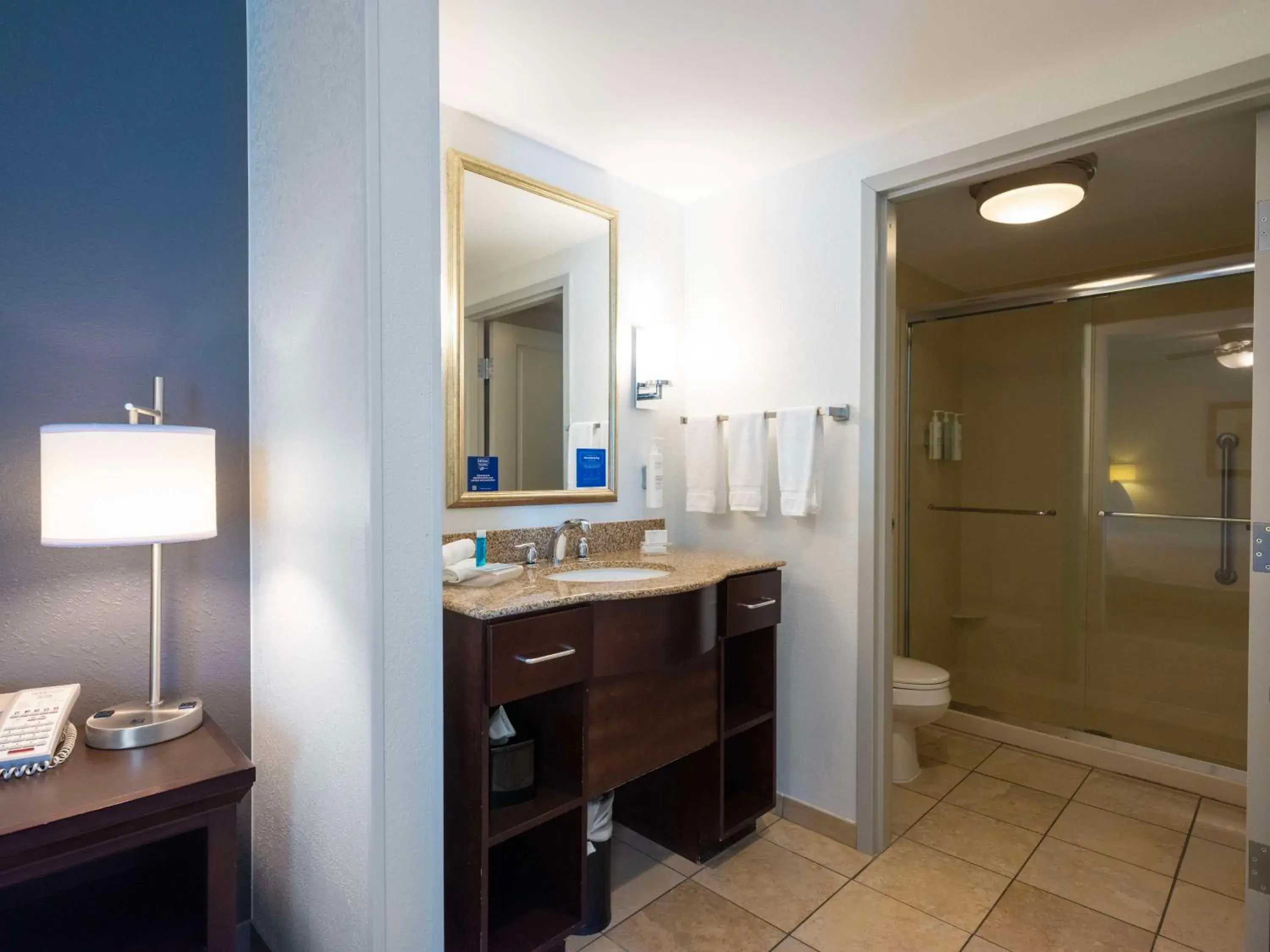 Bathroom in Homewood Suites by Hilton Joplin Bathroom in Homewood Suites by Hilton Joplin