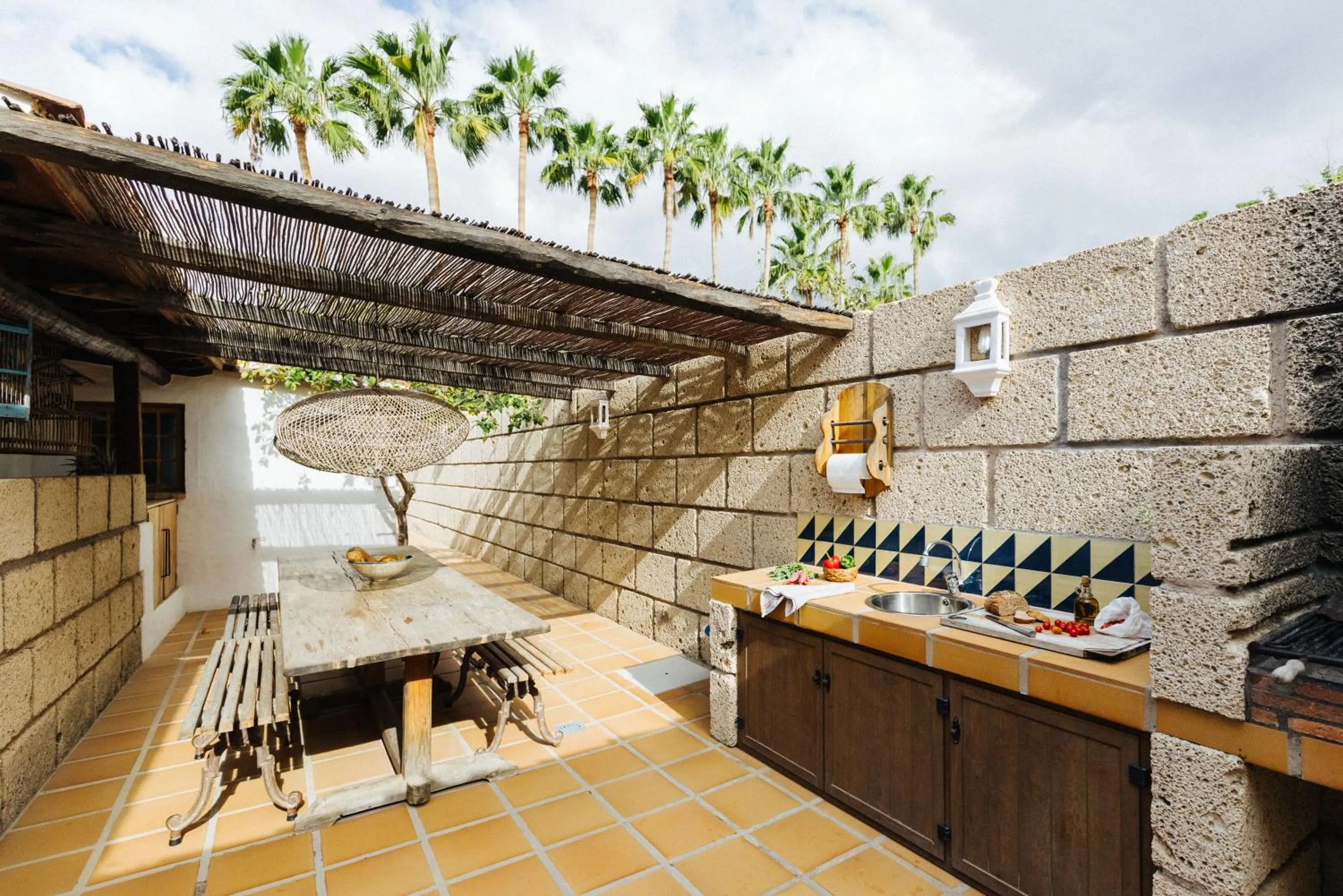 BBQ facilities in Casa Jable Nueva