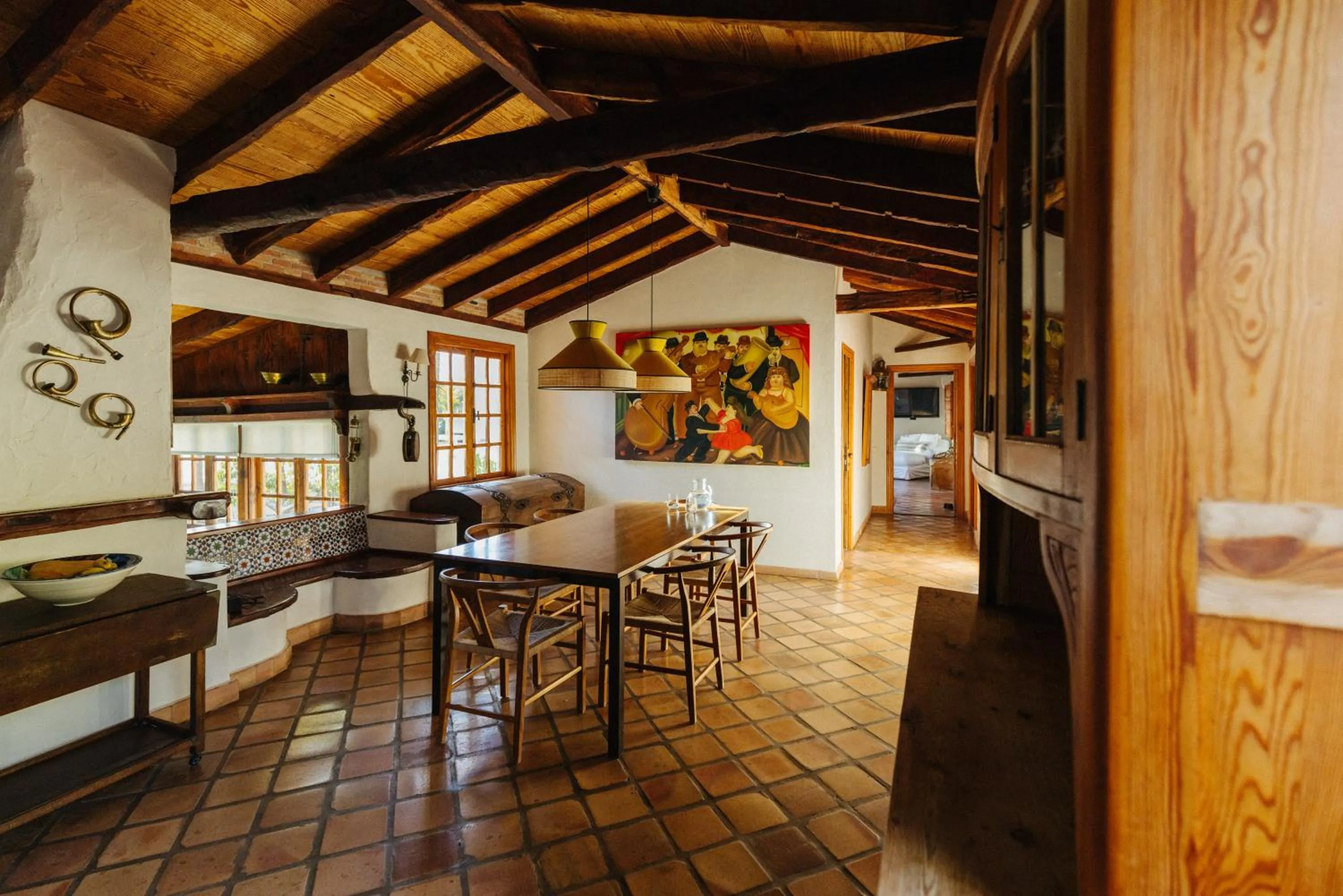 Dining area in Casa Jable Nueva