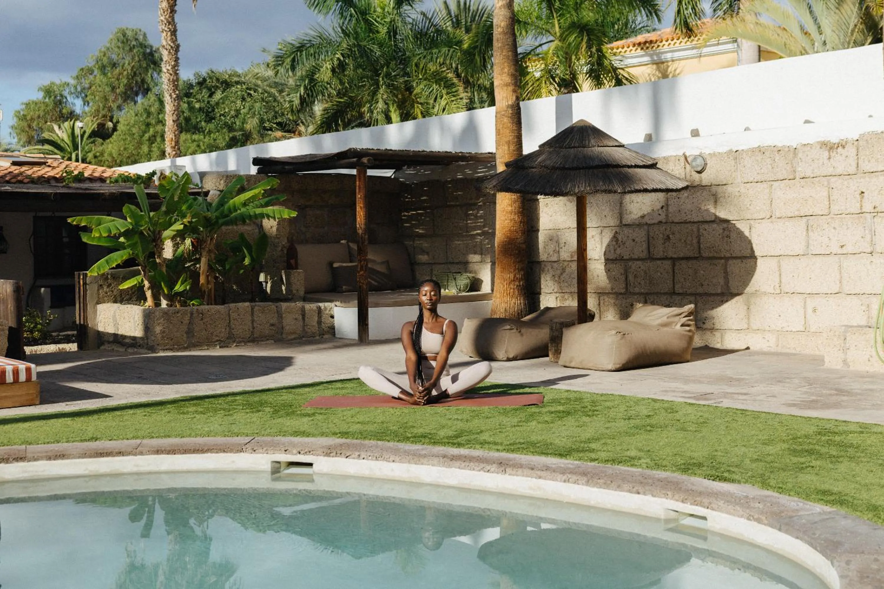 Pool view in Casa Jable Nueva