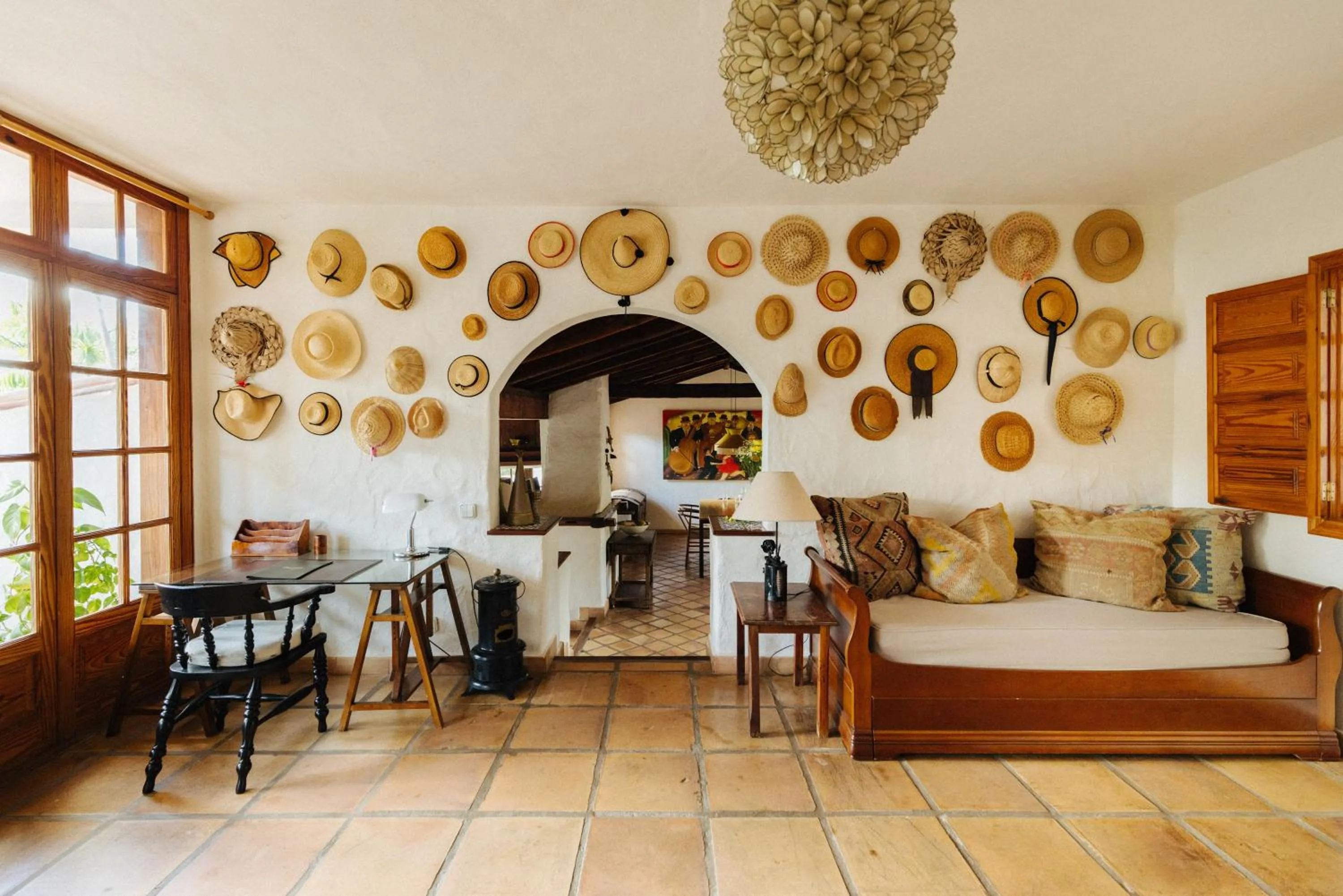 Seating area in Casa Jable Nueva