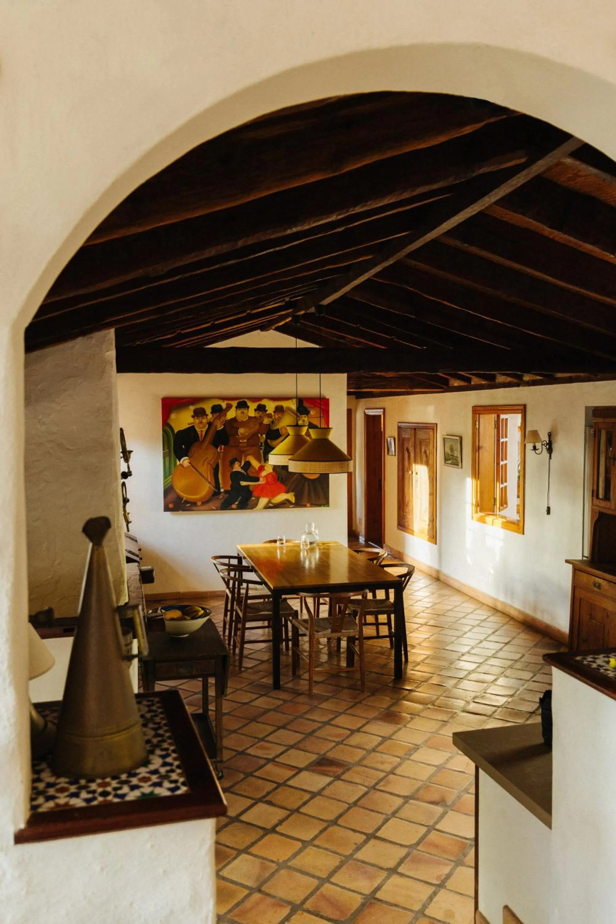 Dining area in Casa Jable Nueva