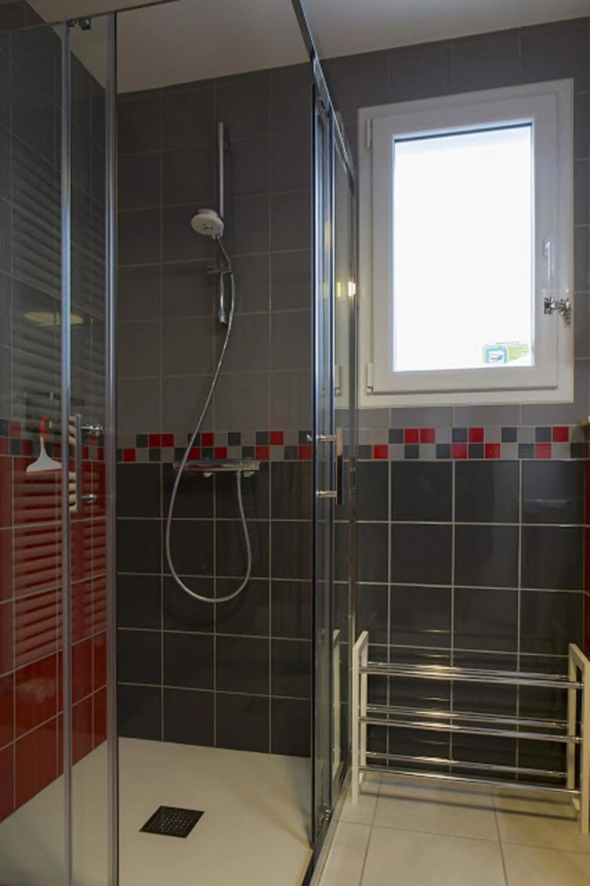 Shower in Gîtes de l'Orée du Bois - Boussières