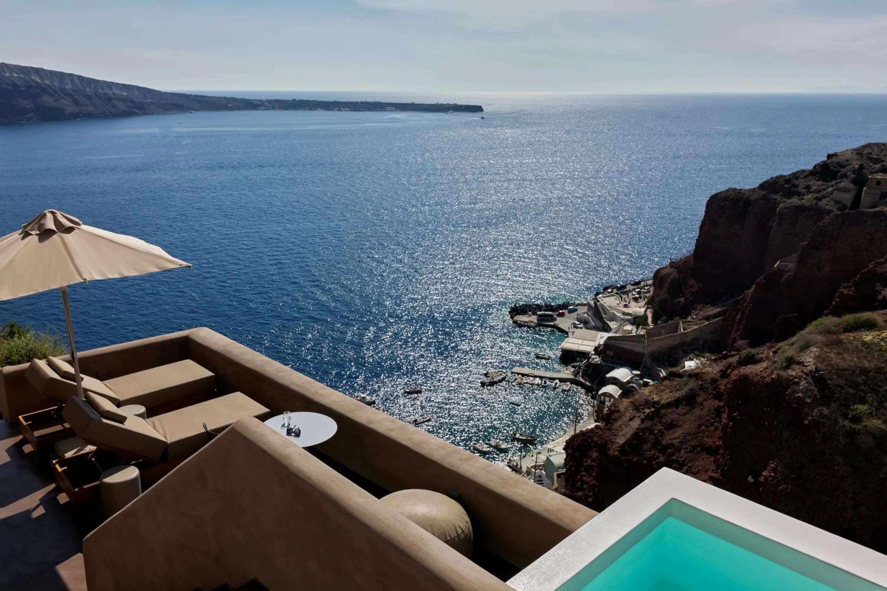 Sea view in Old Castle Oia