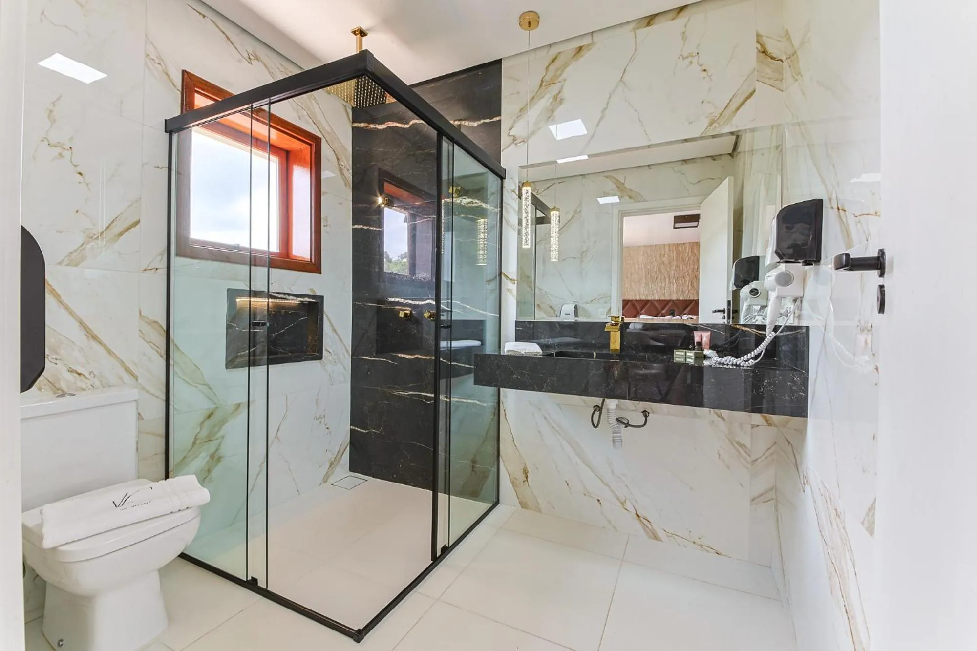 Shower in Caminho das Pedras Pousada de Charme