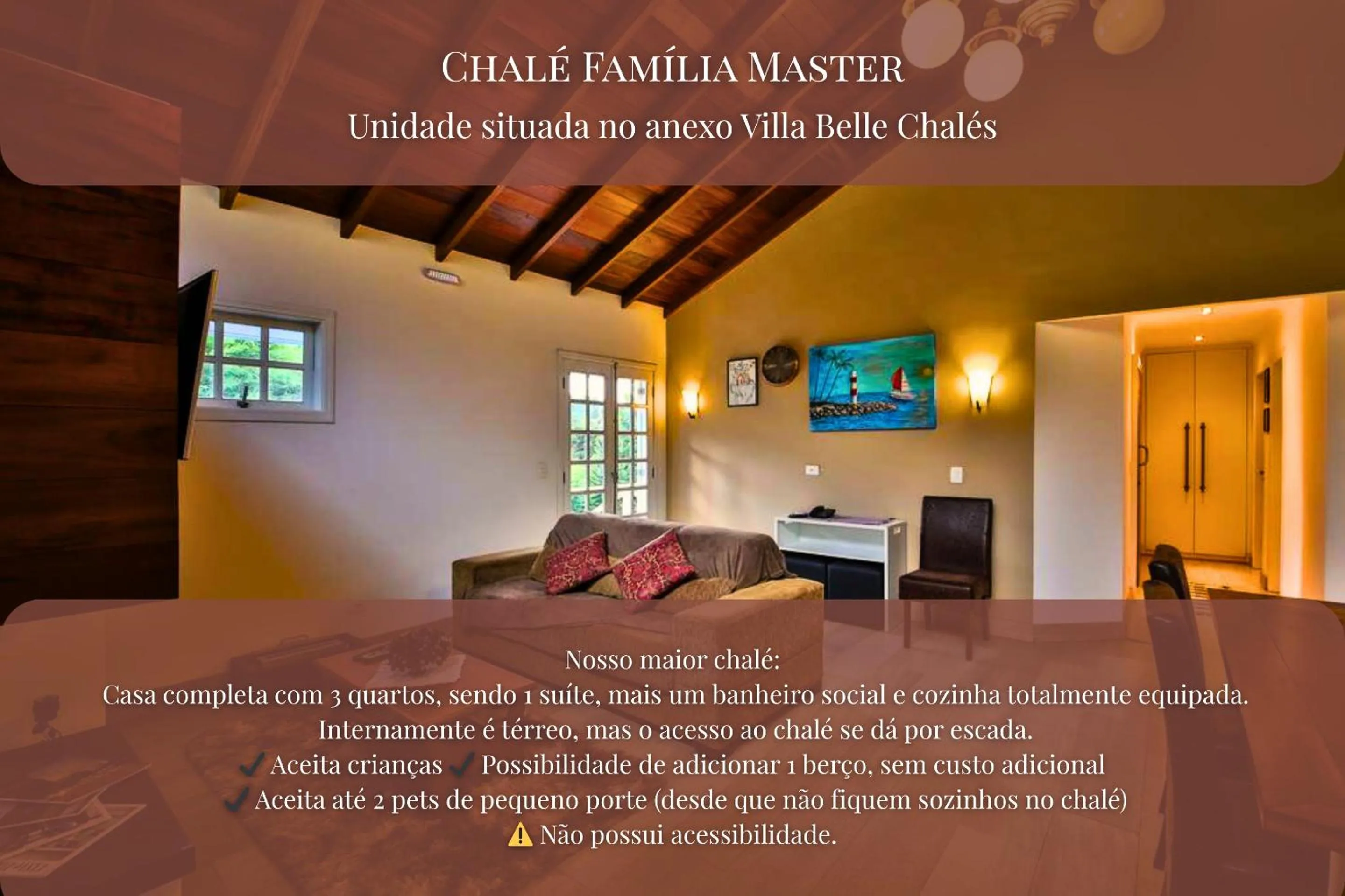 Text overlay in Caminho das Pedras Pousada de Charme