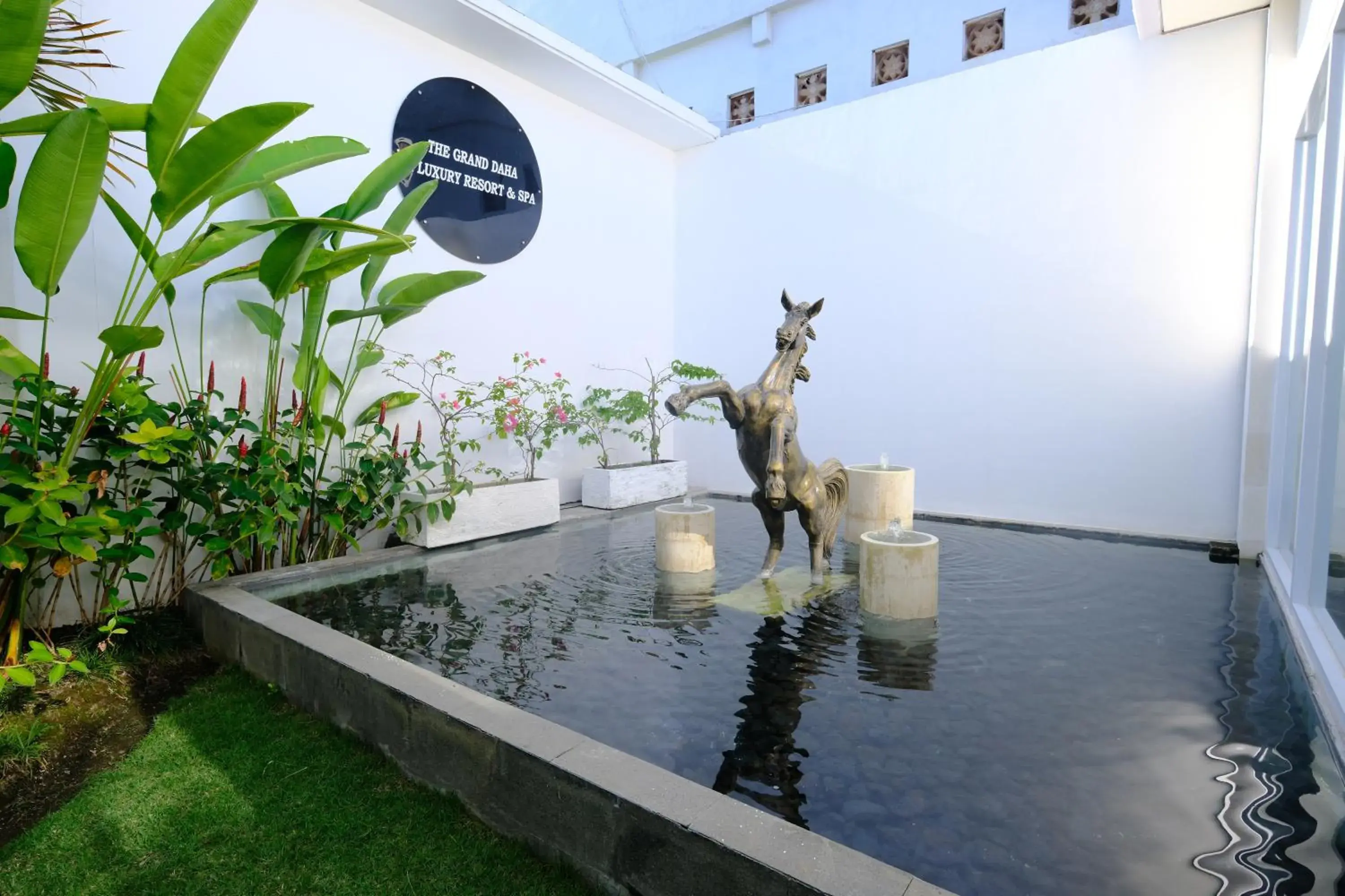 Property building in The Grand Daha Luxury Villas Property building in The Grand Daha Luxury Villas