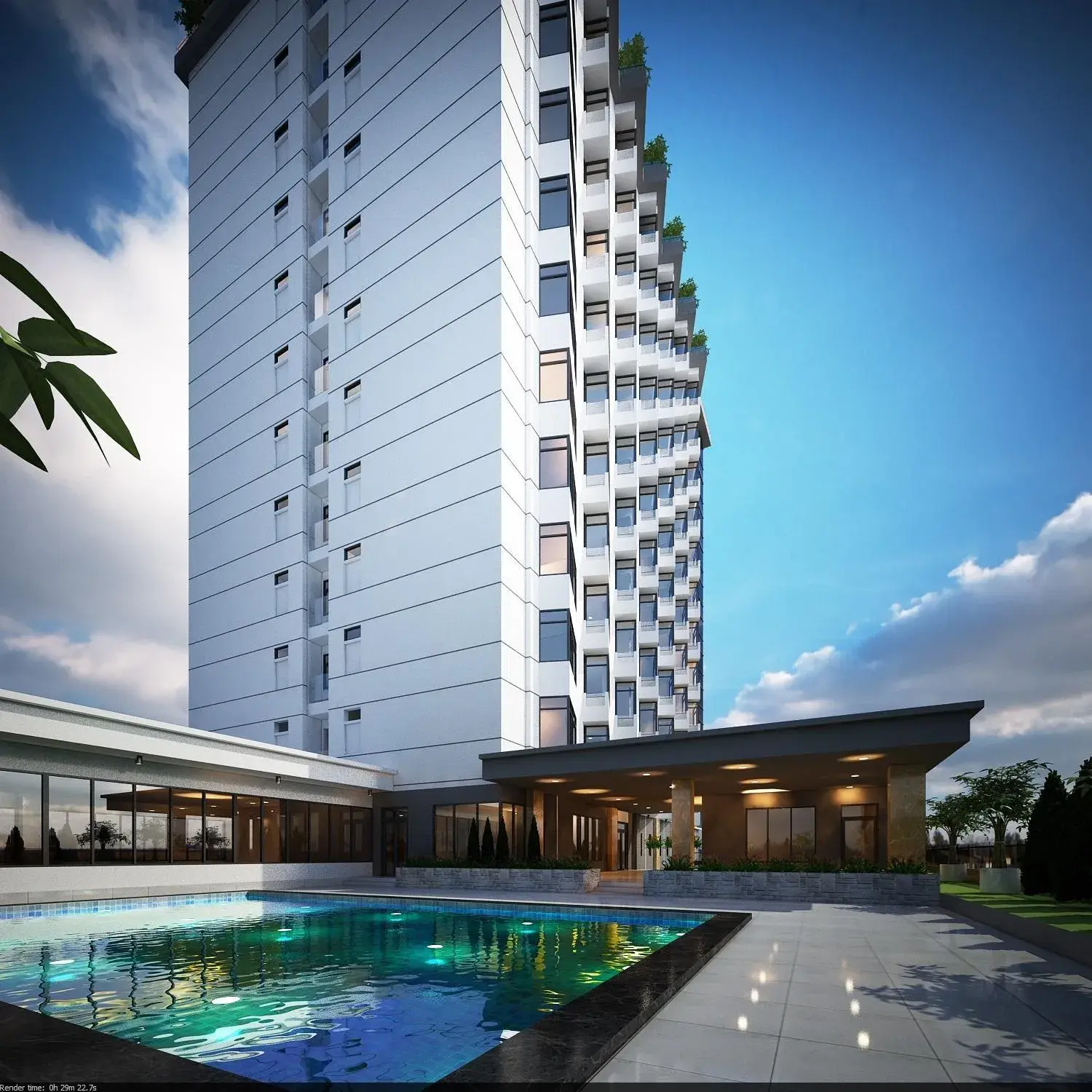 Property building in Eagle Hotel Property building in Eagle Hotel