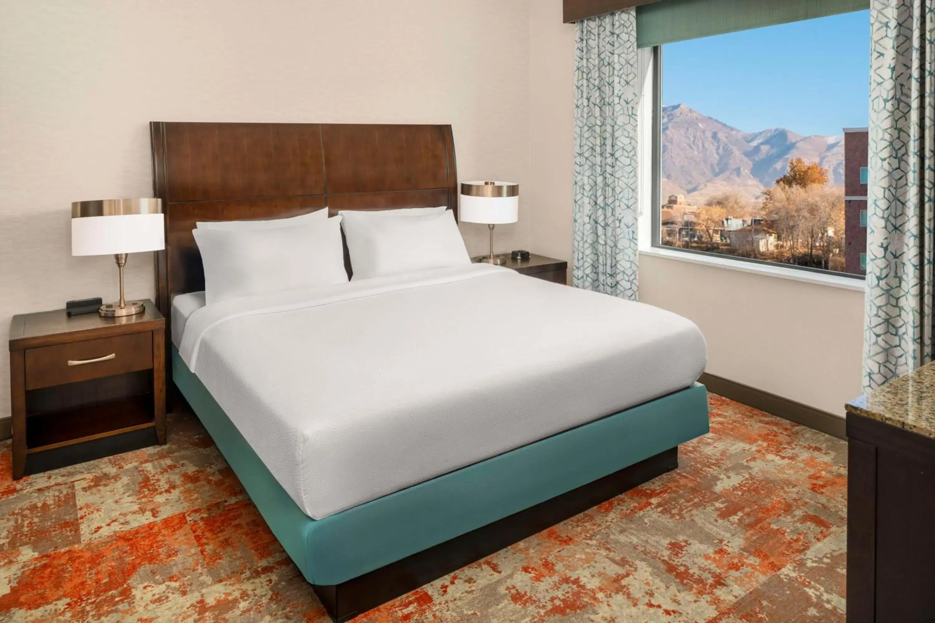 Bed in Hilton Garden Inn Ogden Bed in Hilton Garden Inn Ogden