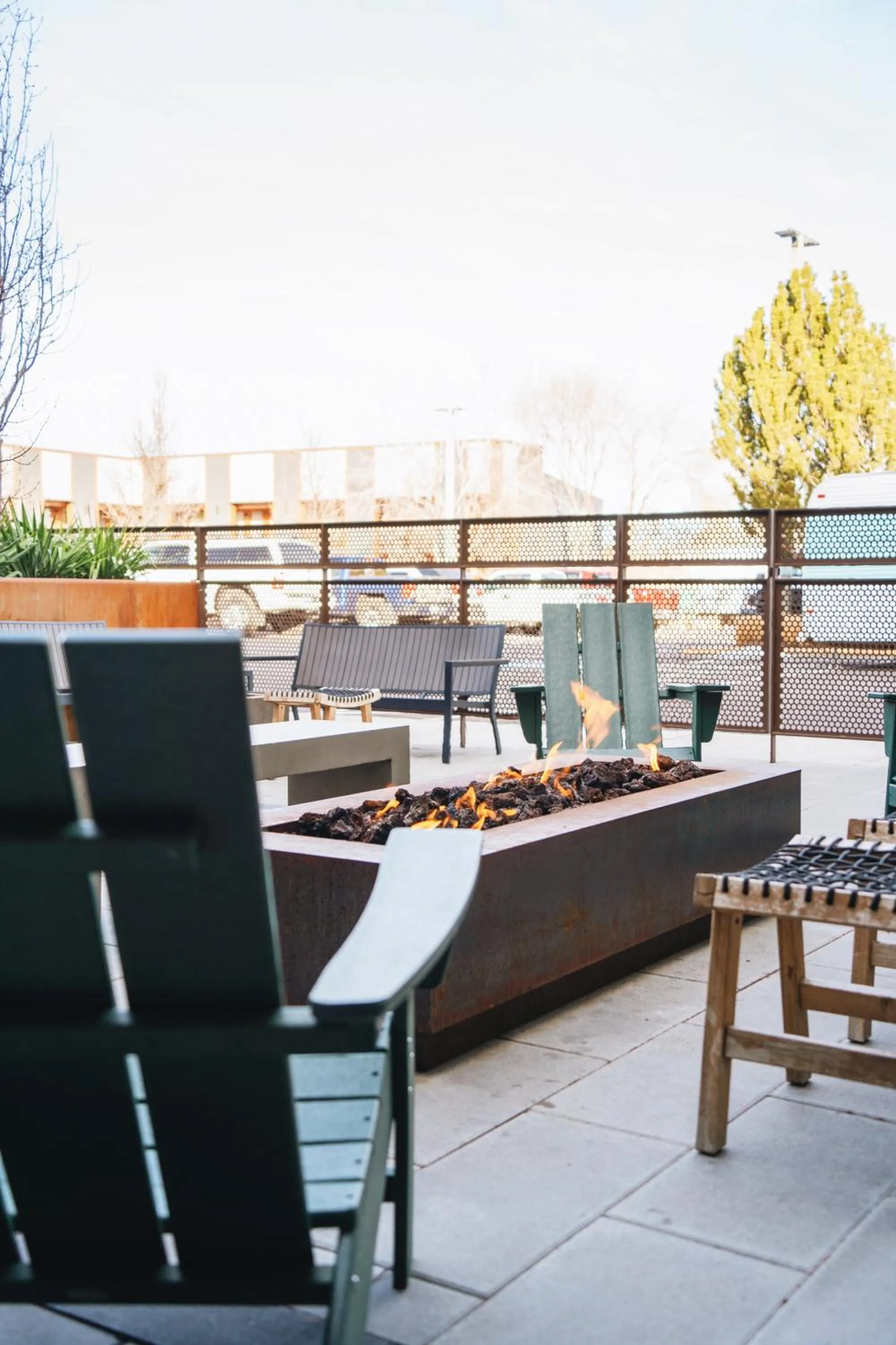 Patio in Waypoint Hotel