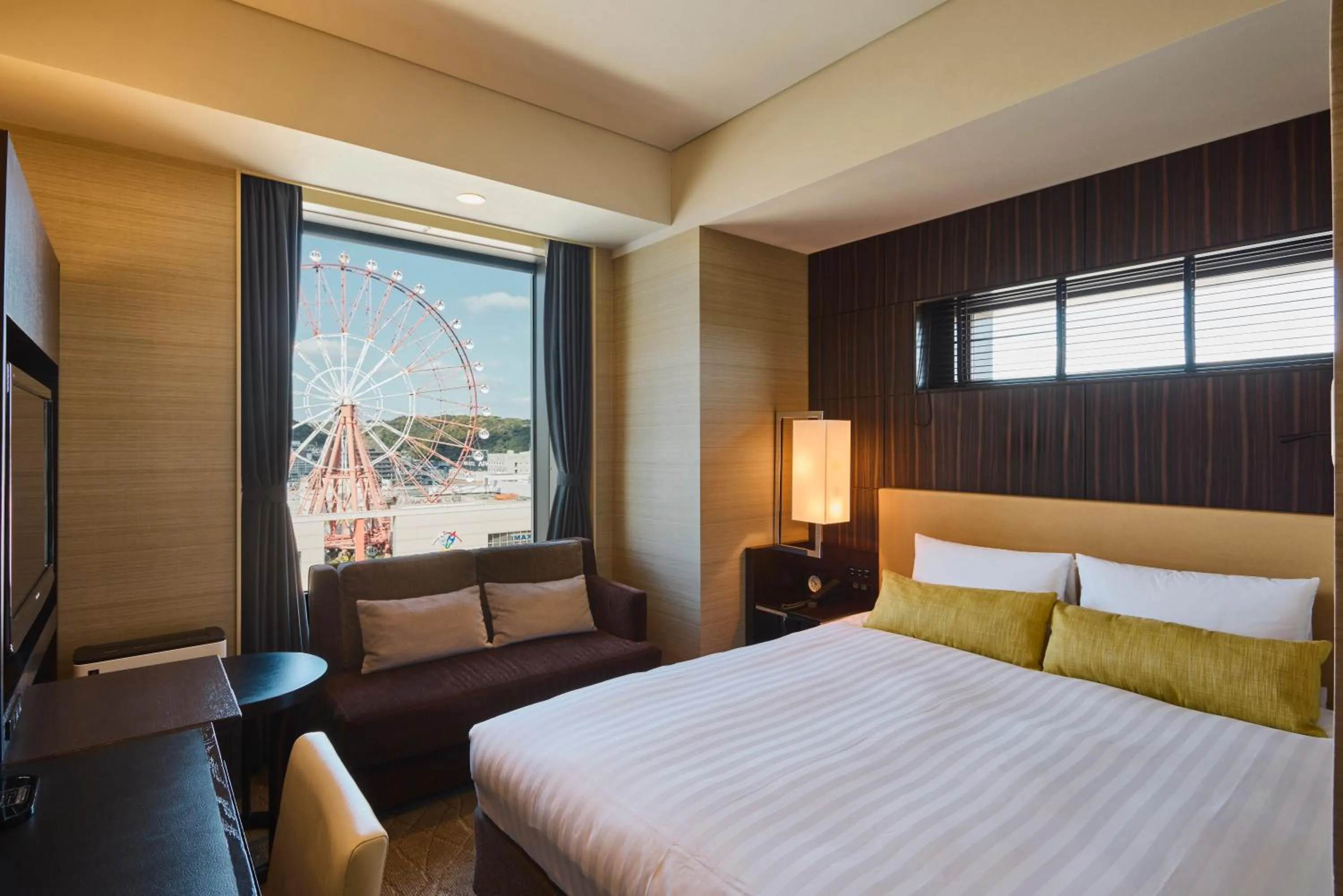 Bed in Solaria Nishitetsu Hotel Kagoshima