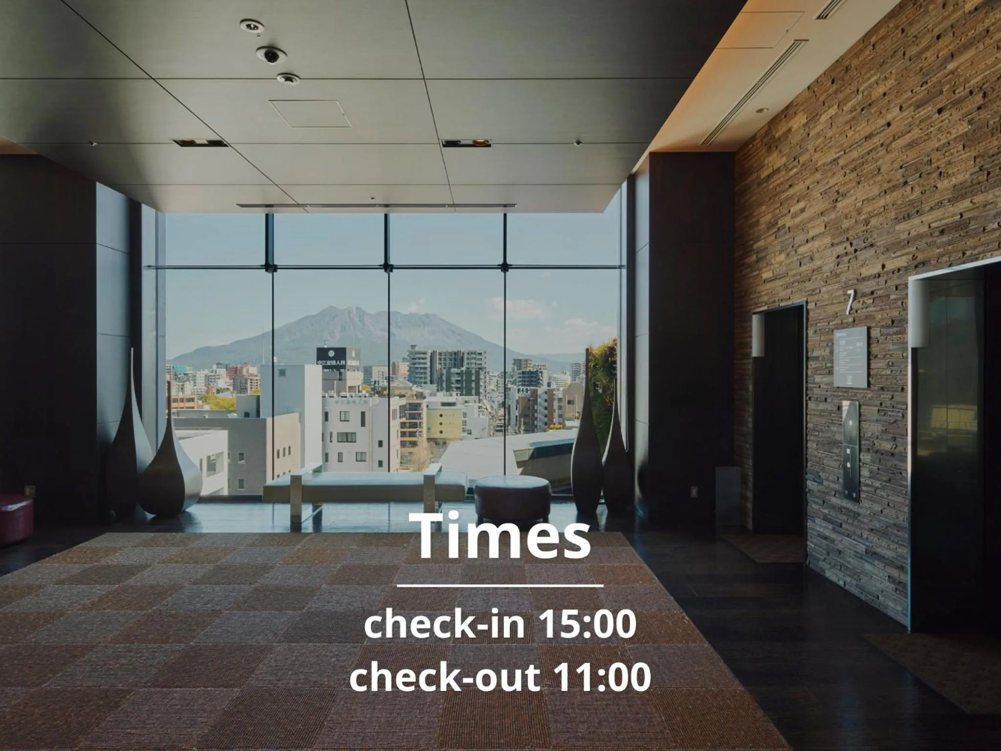 Lobby or reception in Solaria Nishitetsu Hotel Kagoshima