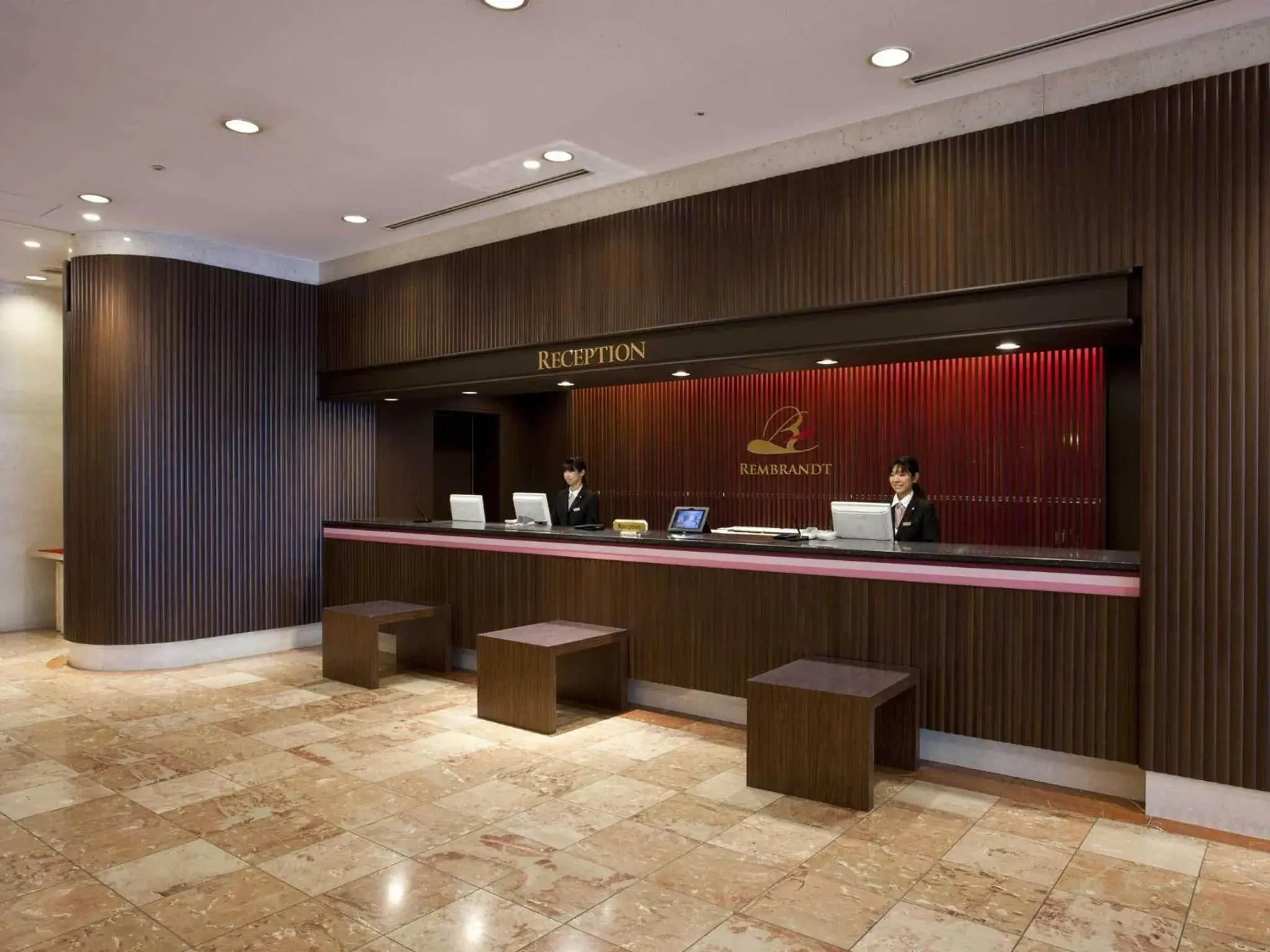 Lobby or reception in Rembrandt Hotel Oita Lobby or reception in Rembrandt Hotel Oita