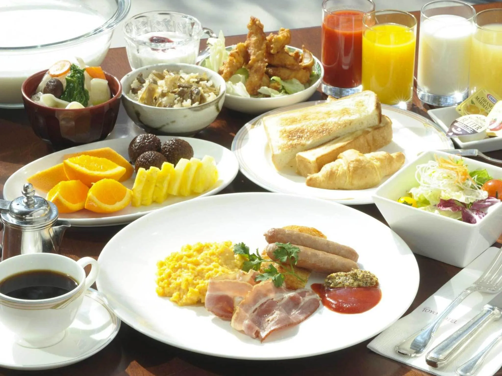 Breakfast in Rembrandt Hotel Oita