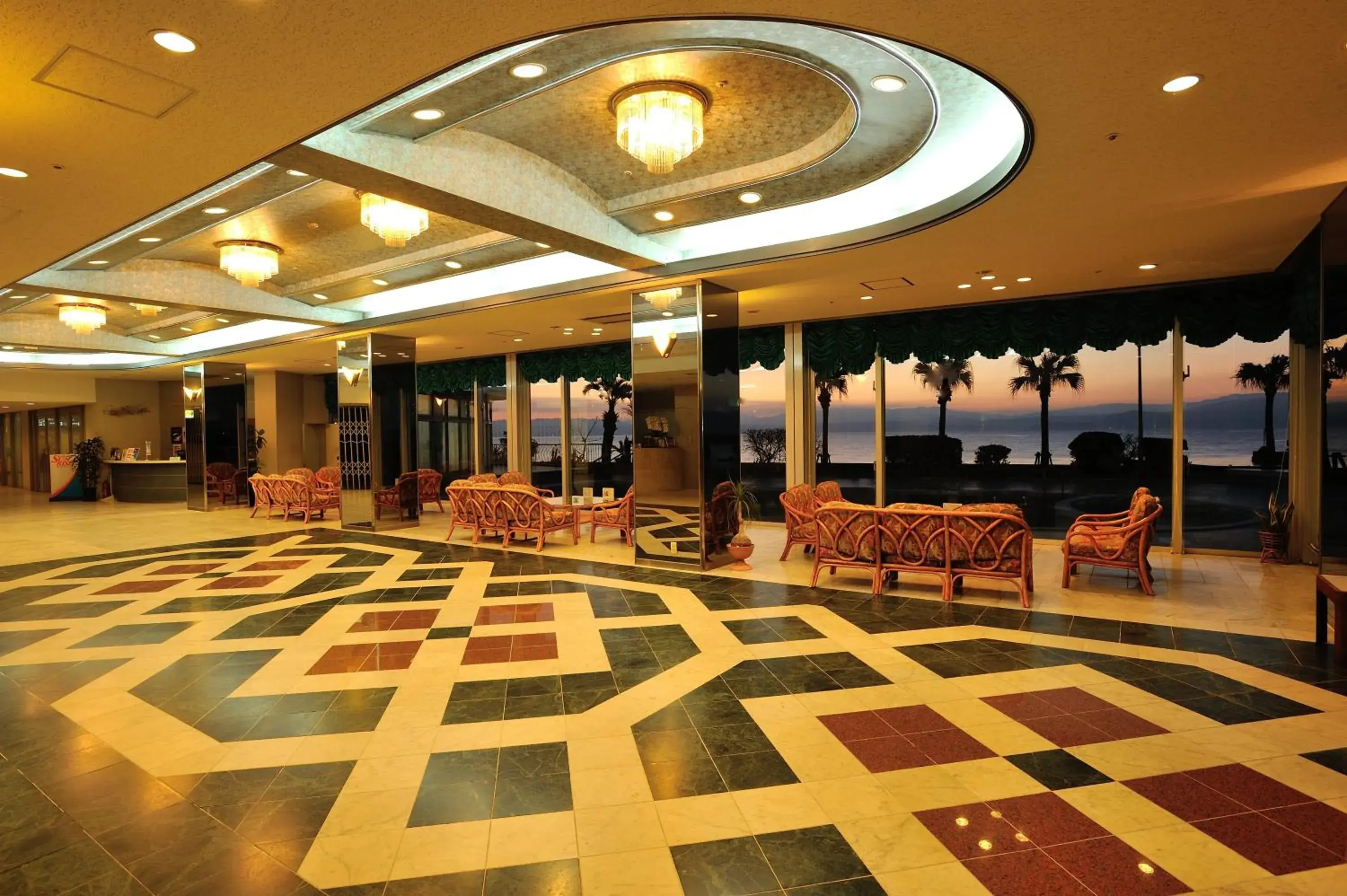 Lobby or reception in Ibusuki Seaside Hotel Lobby or reception in Ibusuki Seaside Hotel